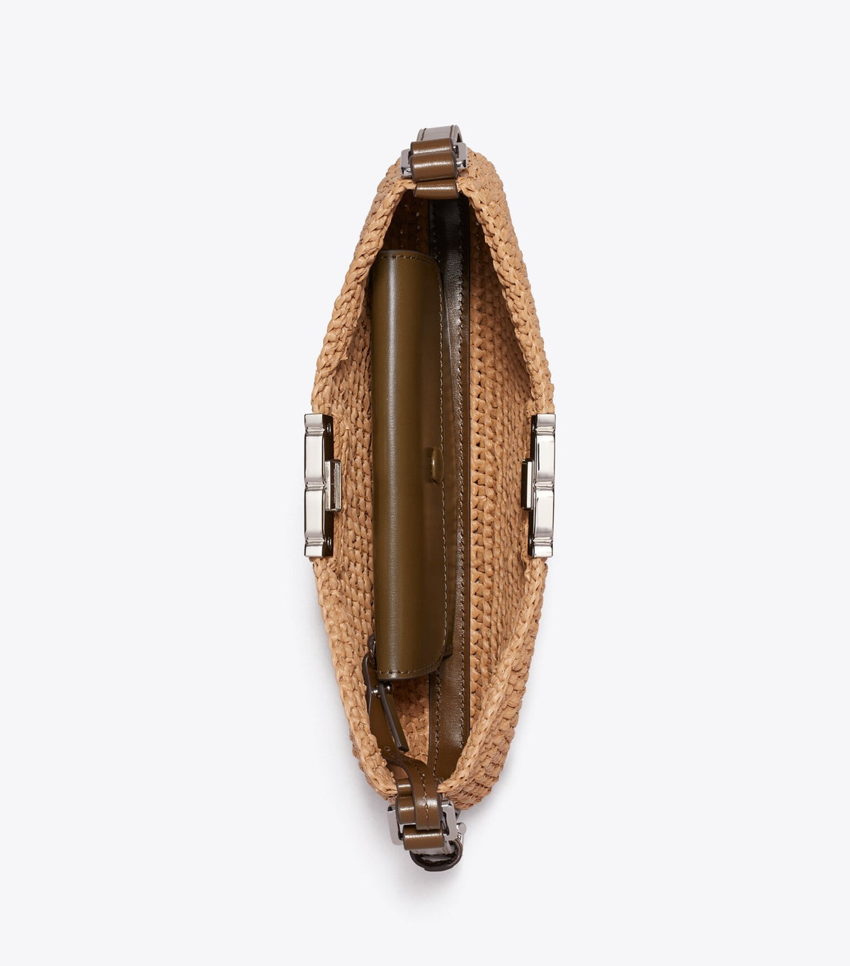 Eleanor Raffia Slim Shoulder Bag