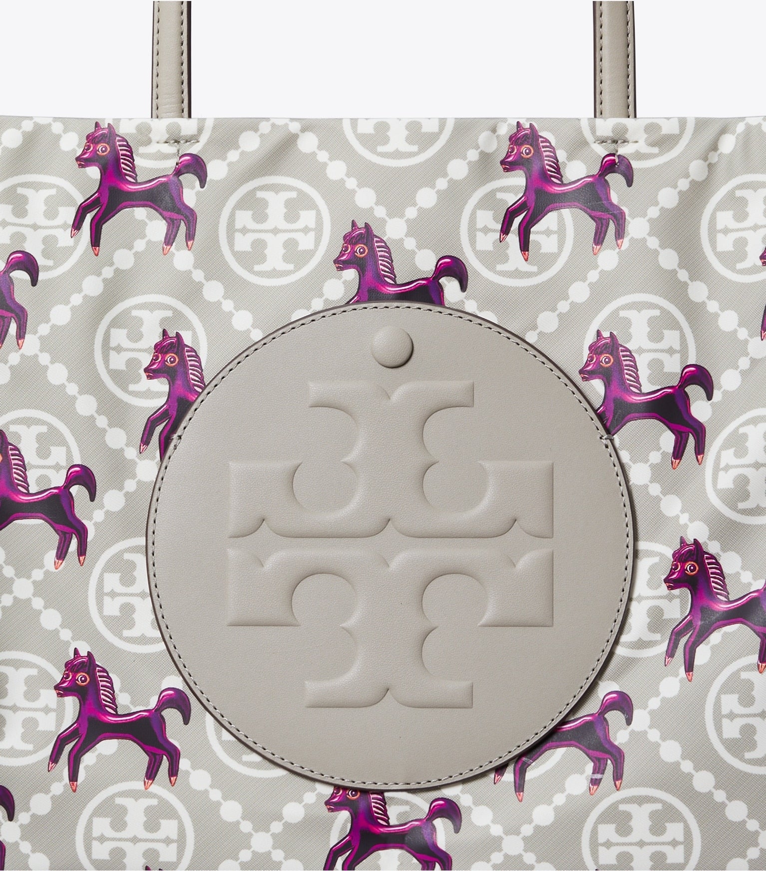 Ella Horse Nylon Small Tote