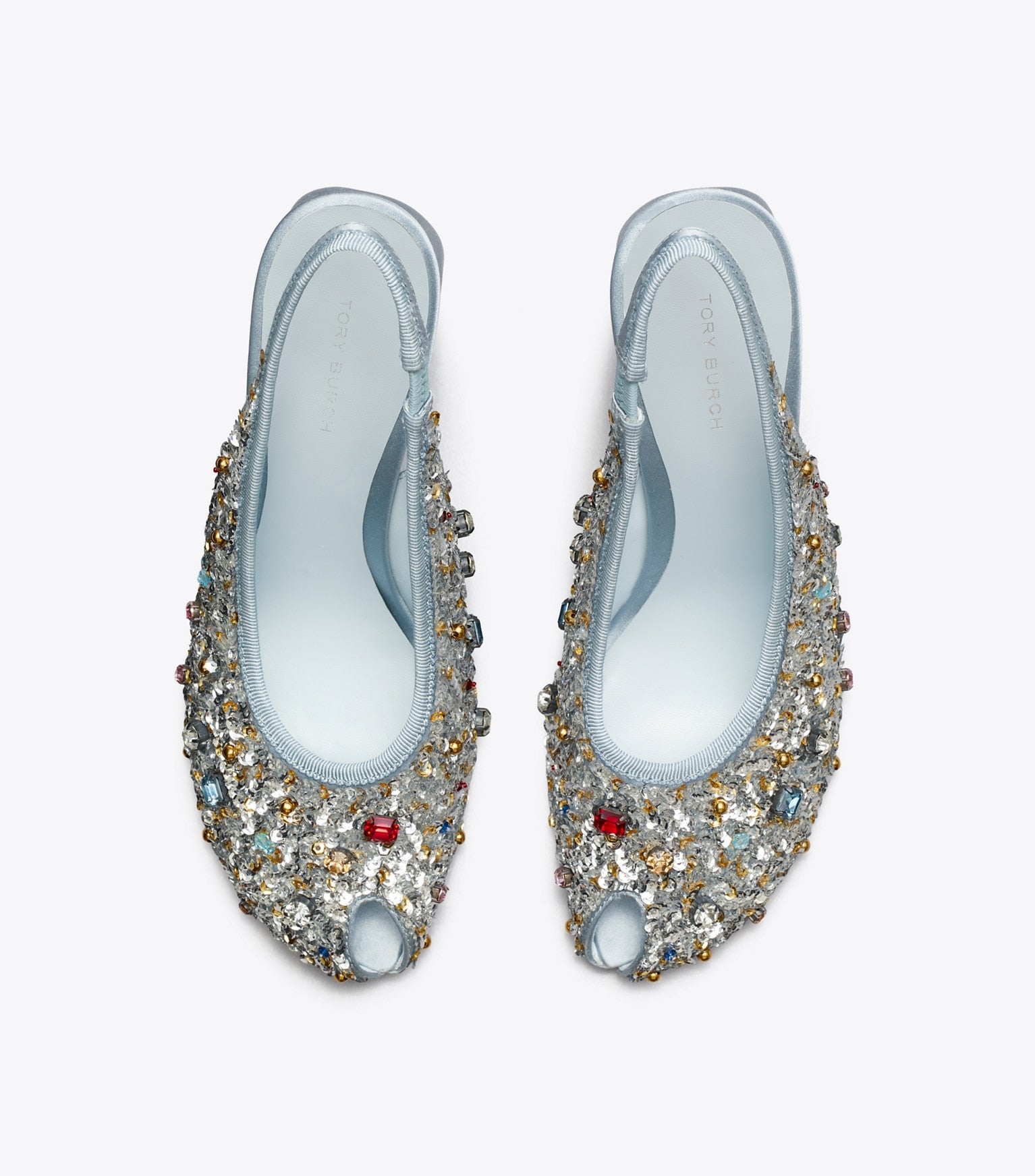 Peep-Toe Slingback Pump