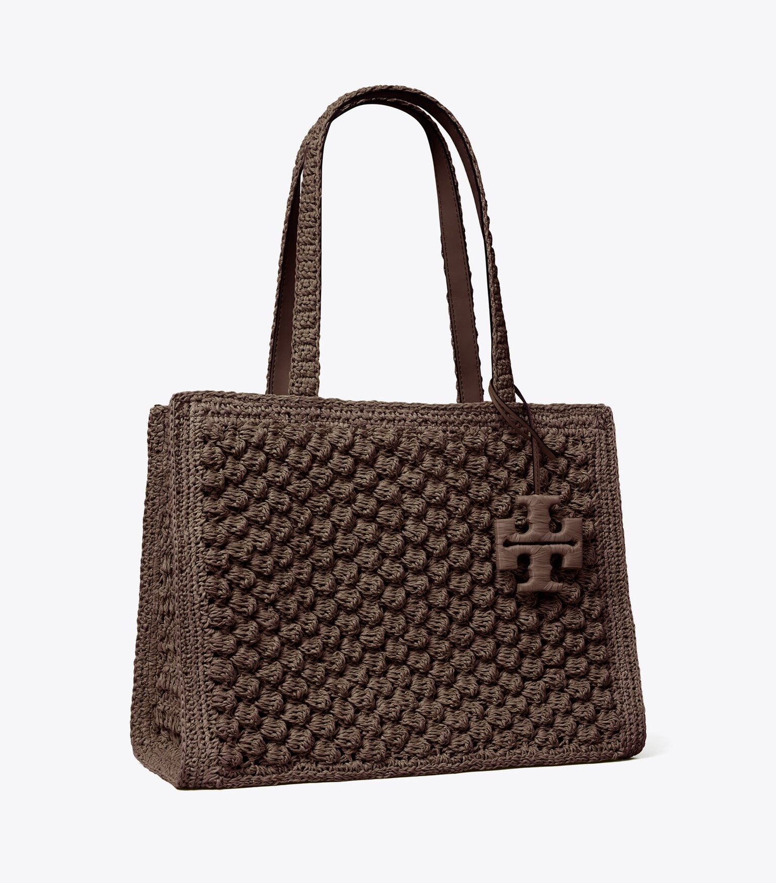 Small Ella Hand-Crocheted Popcorn Tote