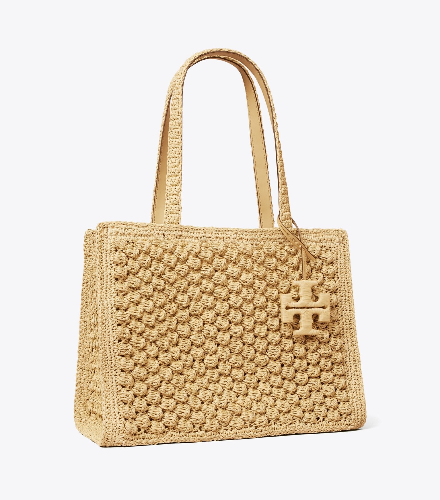 Small Ella Hand-Crocheted Popcorn Tote