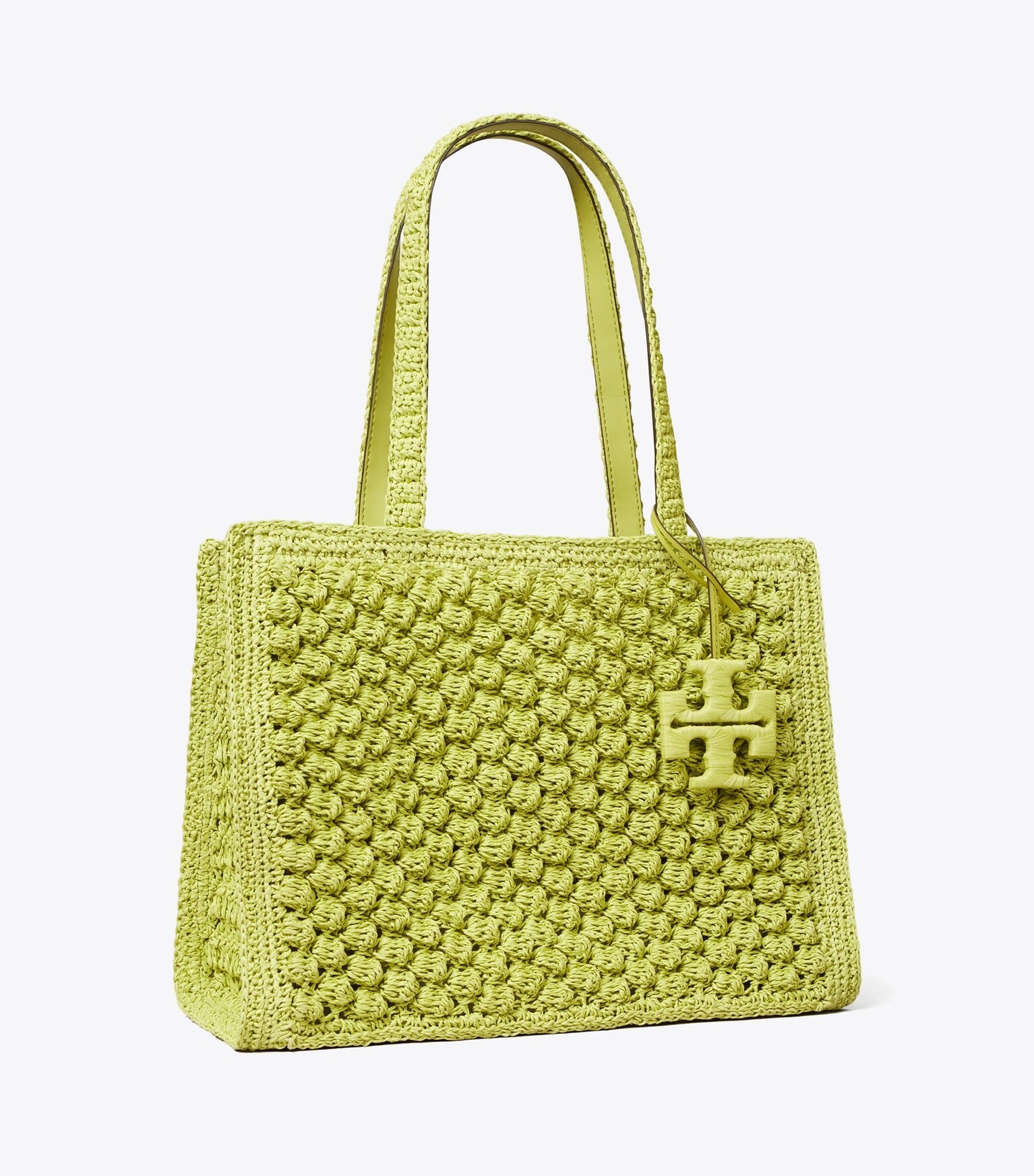 Small Ella Hand-Crocheted Popcorn Tote