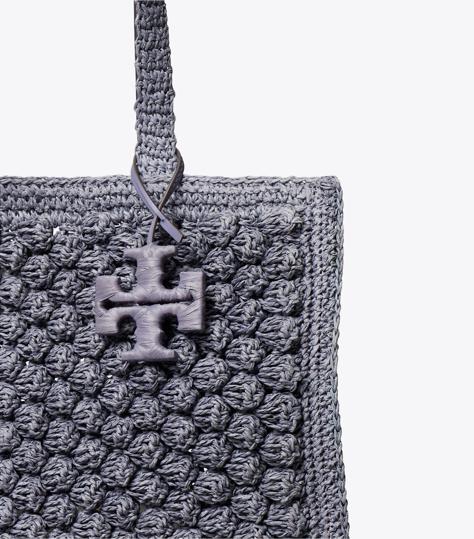 Small Ella Hand-Crocheted Popcorn Tote