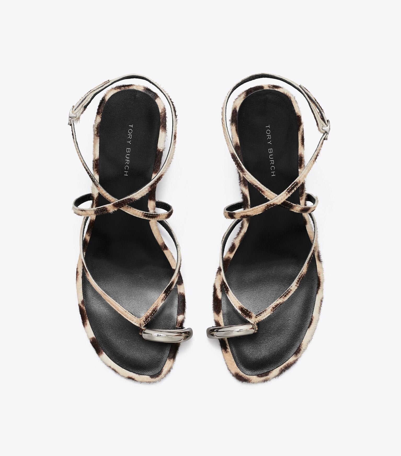 Pierced Strappy Heel Sandal 65mm
