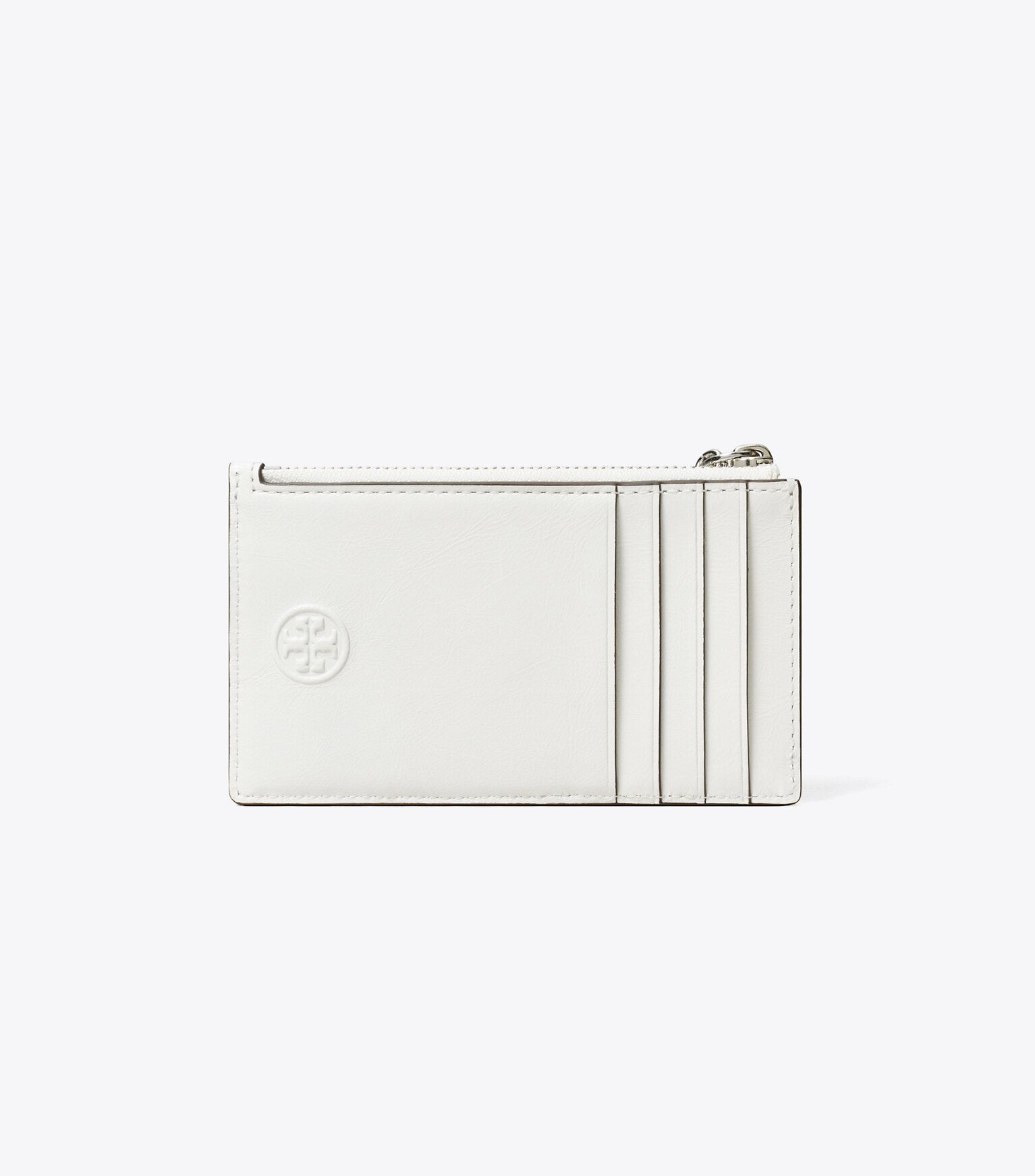 Fleming Distressed Charm Zip Card Case