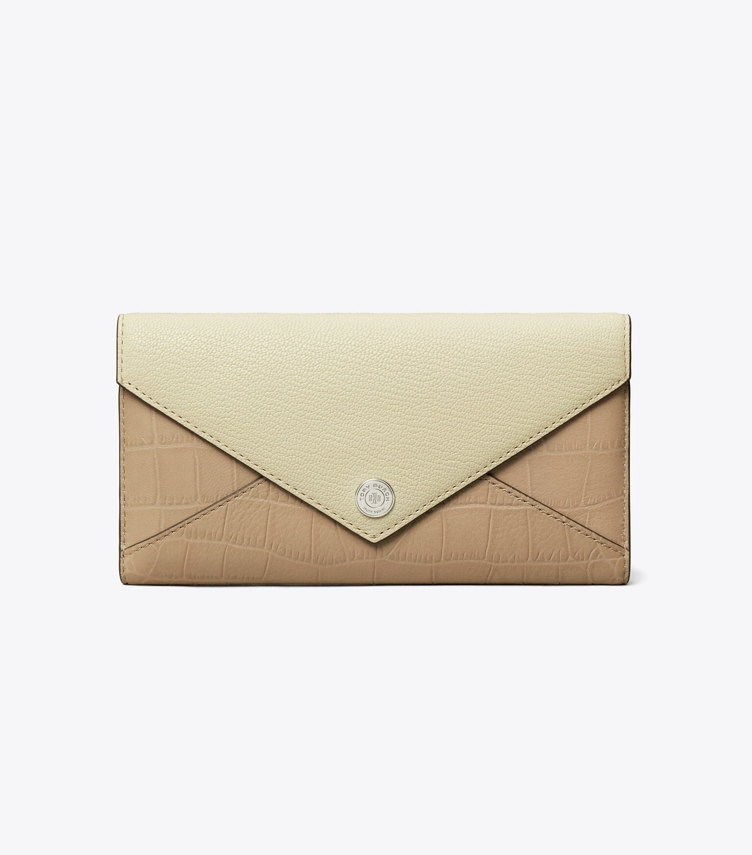 Long Colorblock Envelope Wallet