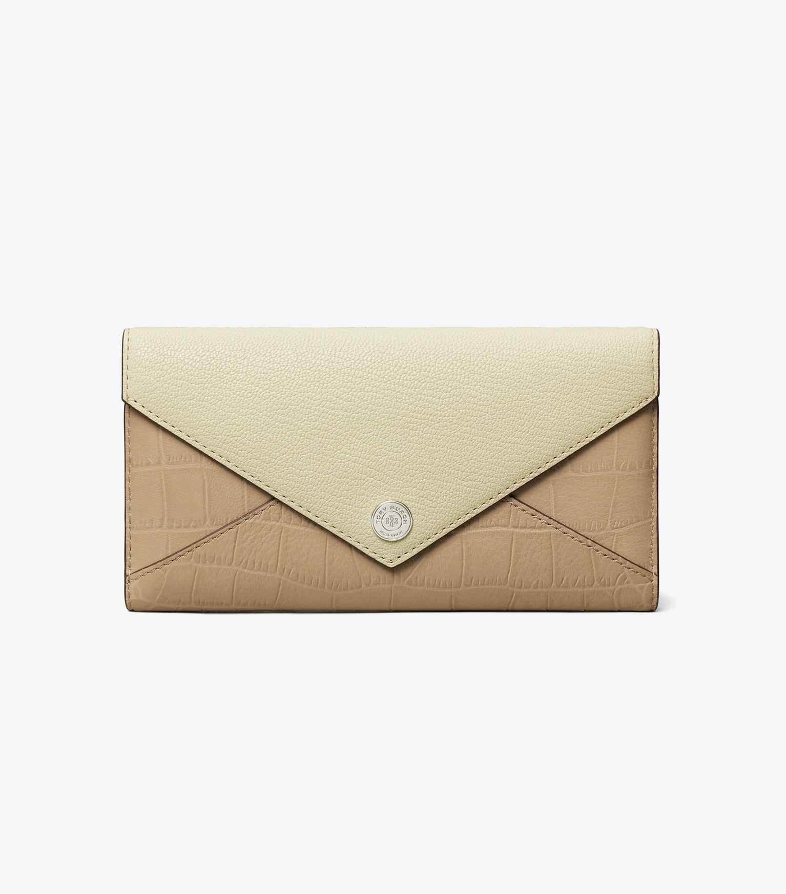 Long Colorblock Envelope Wallet