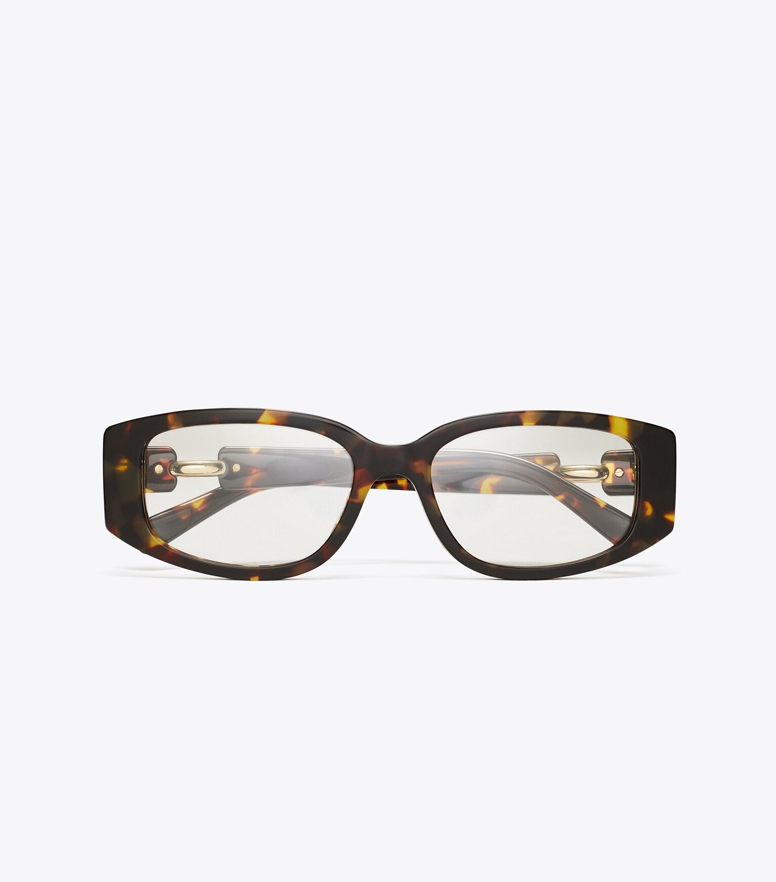Pierced Rectangle Eyeglasses