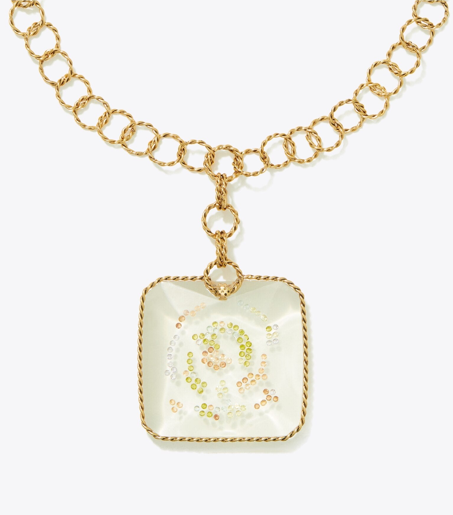 Runway Swirl Necklace