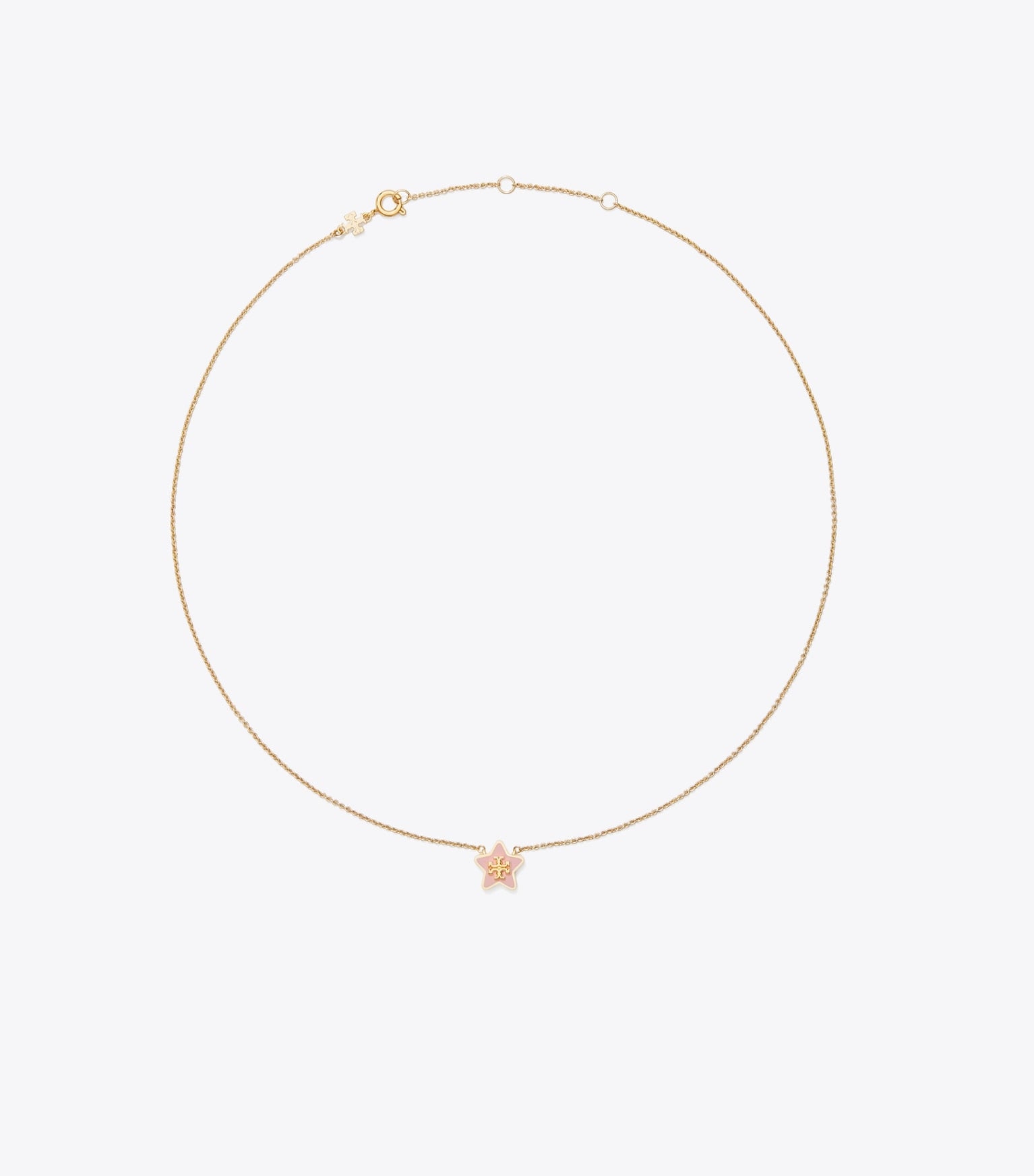 Forget Me Not Star Pendant Necklace