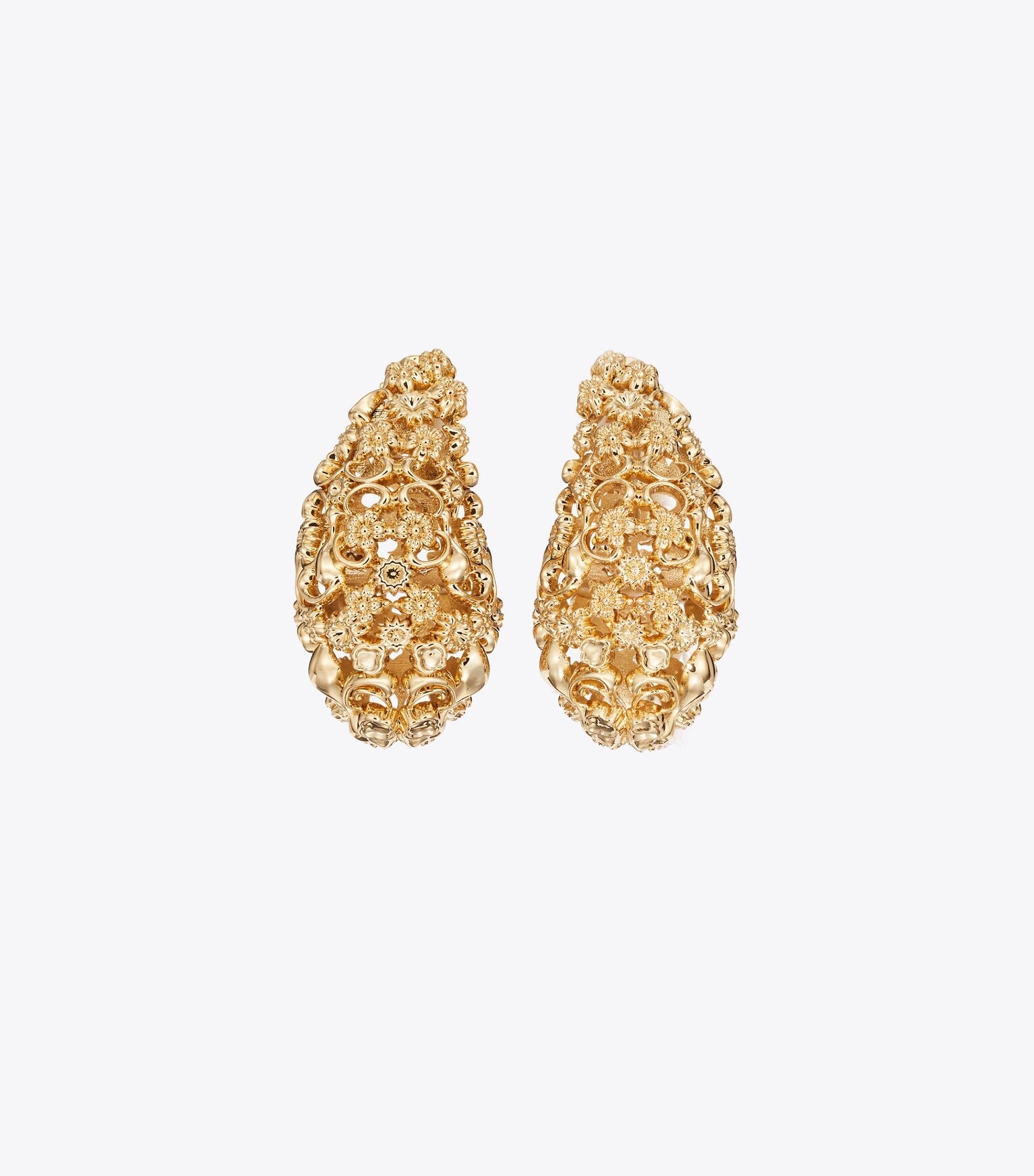 Filigree Pierced Earrings