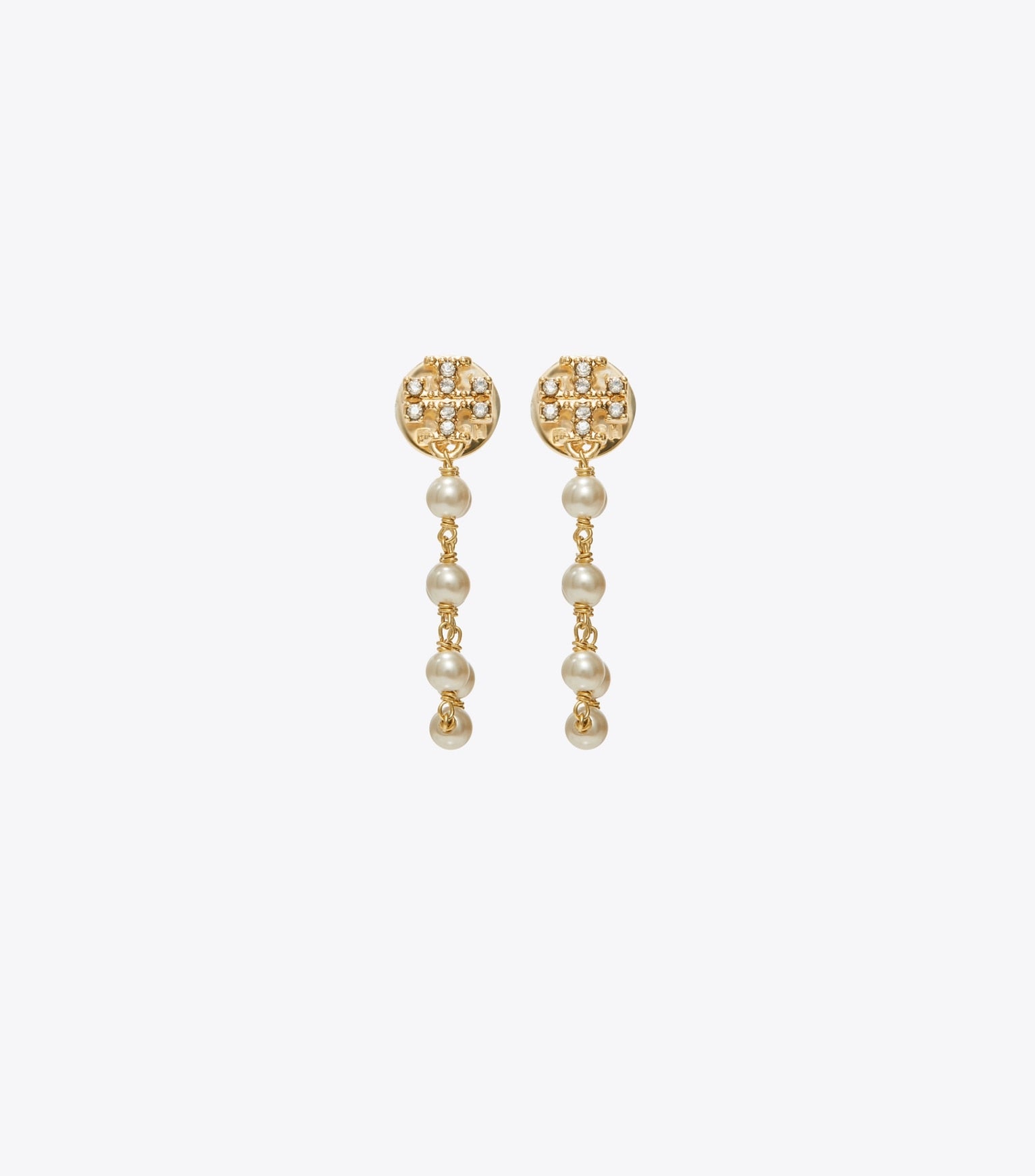 Moondance Pearl and Chain Earrings