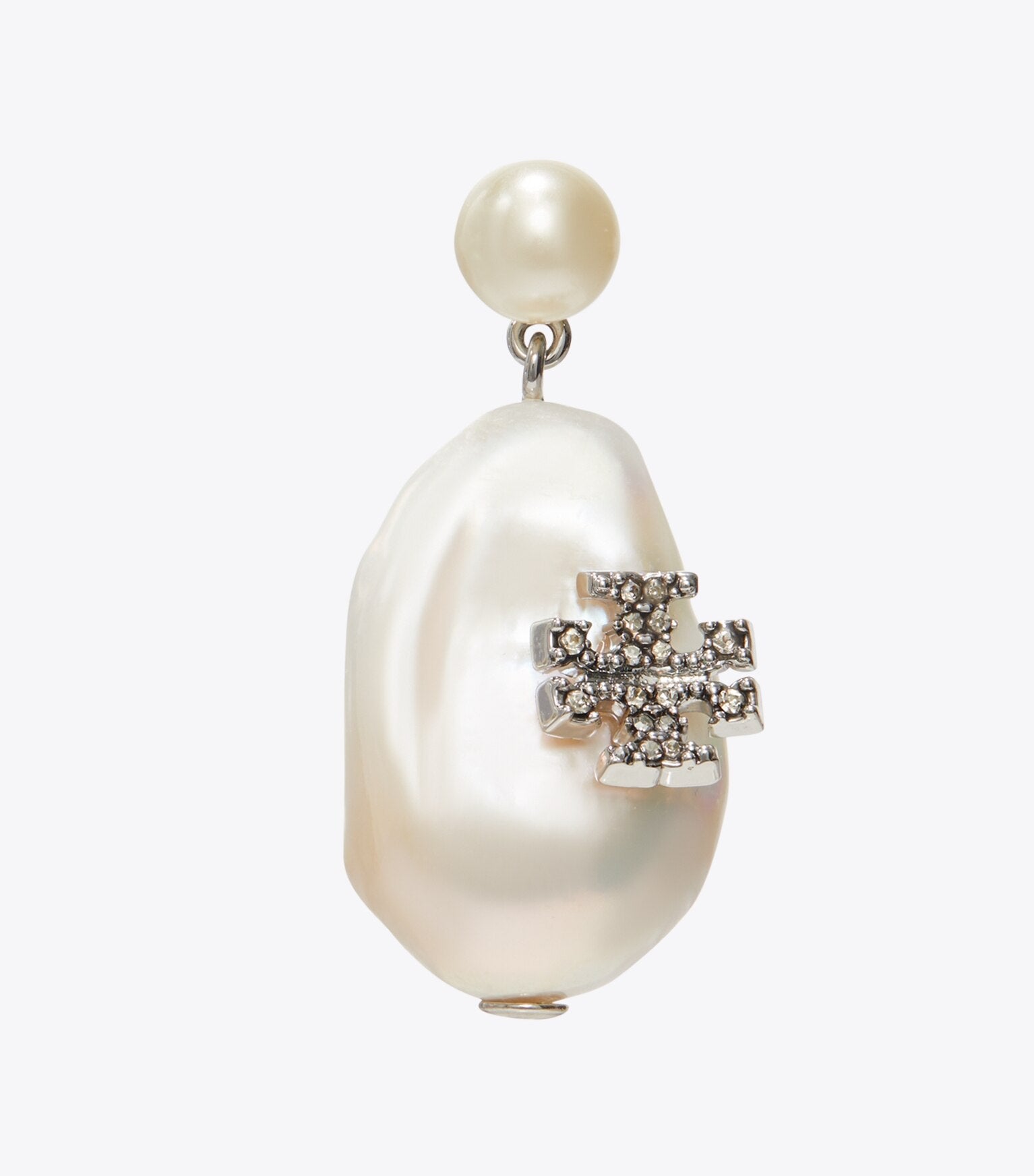 Moondance Pearl and Flower Drop Earrings