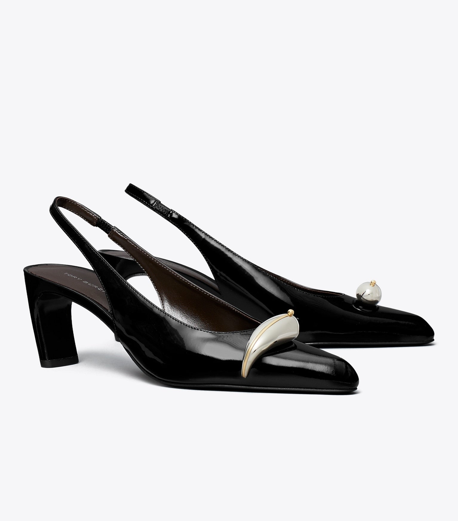 Pierced Slingback Heel