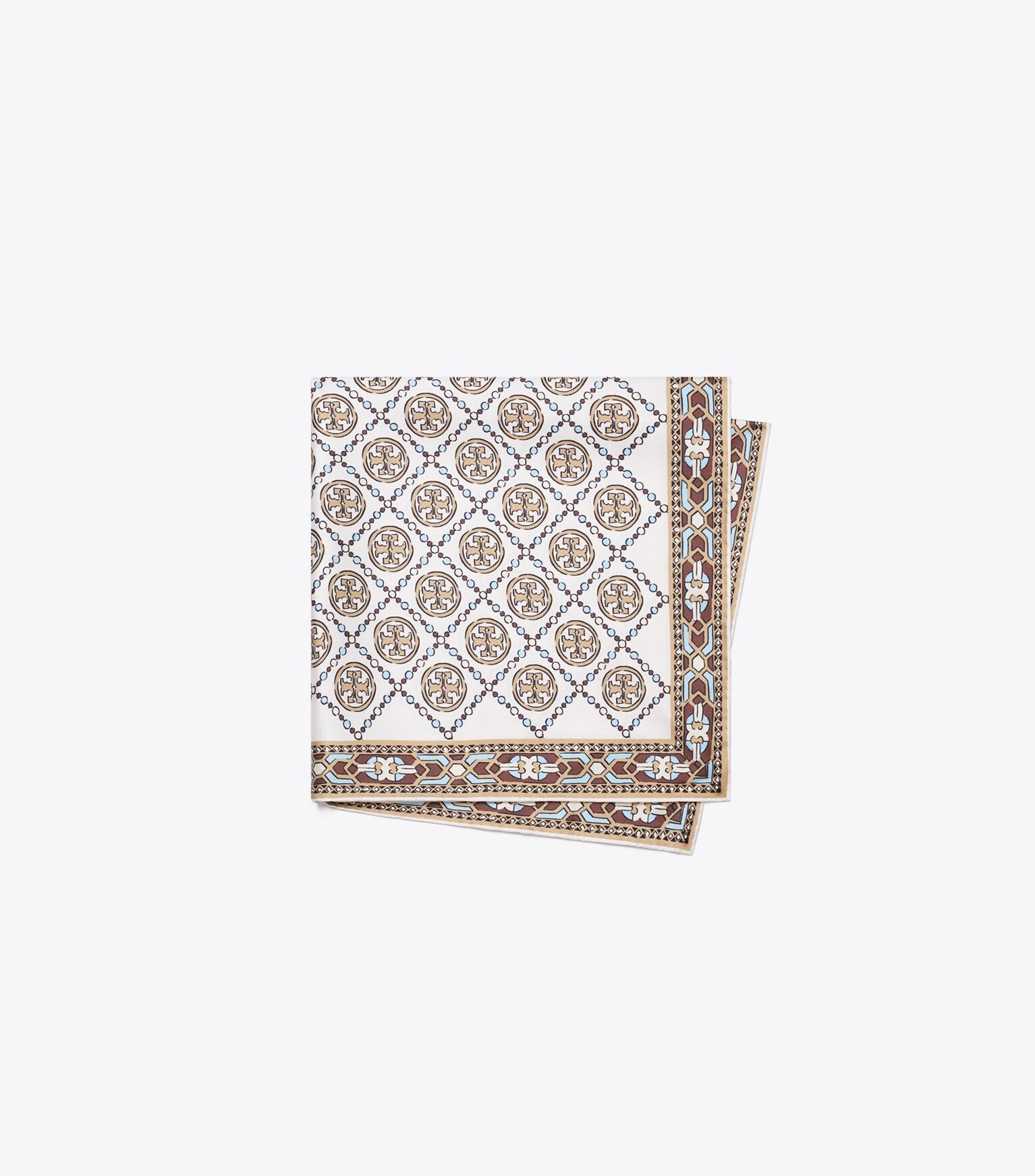Deco T Monogram Neckerchief