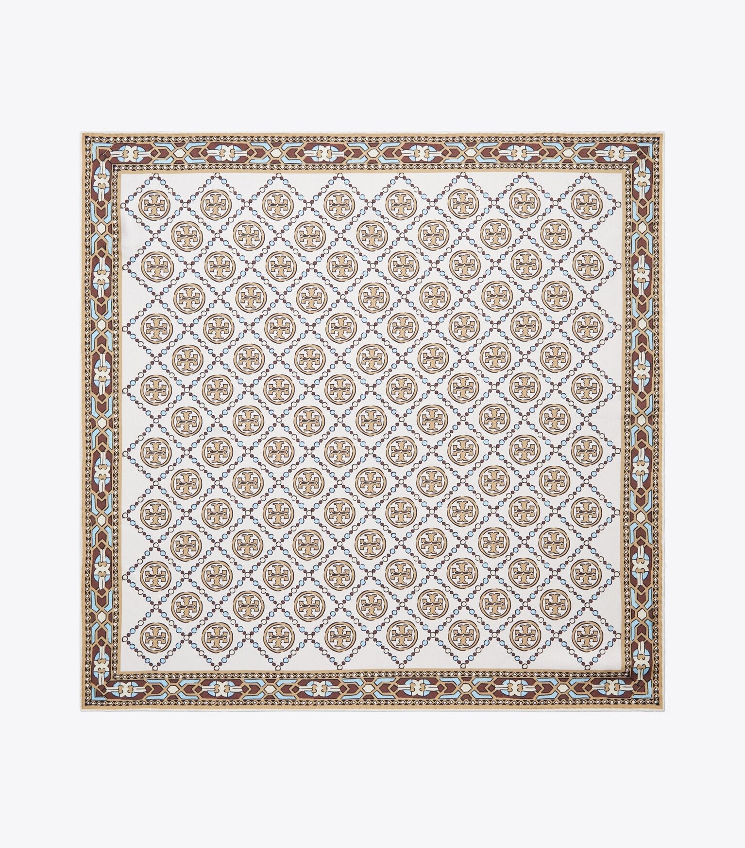 Deco T Monogram Neckerchief
