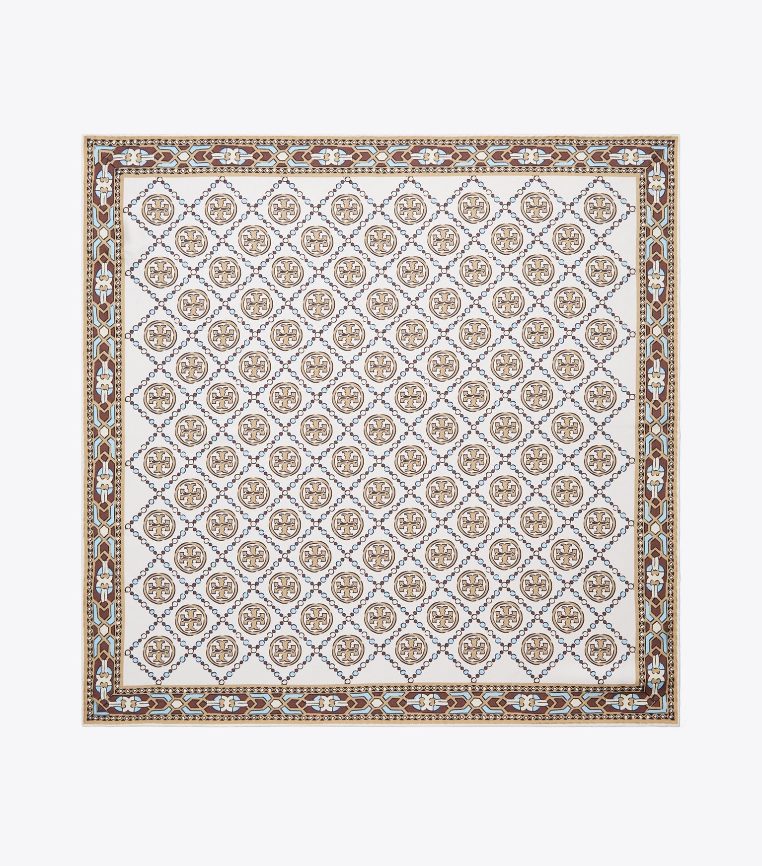 Deco T Monogram Neckerchief