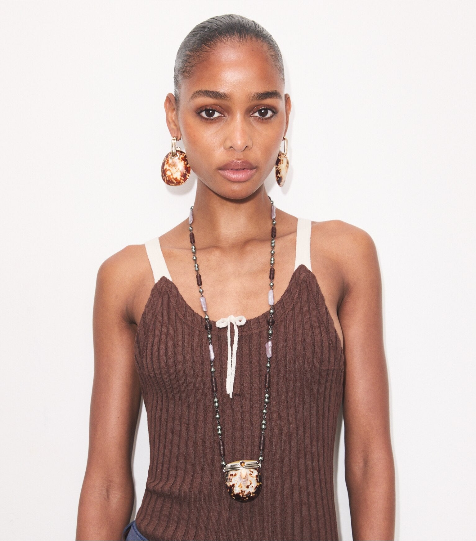 Runway Shell Necklace