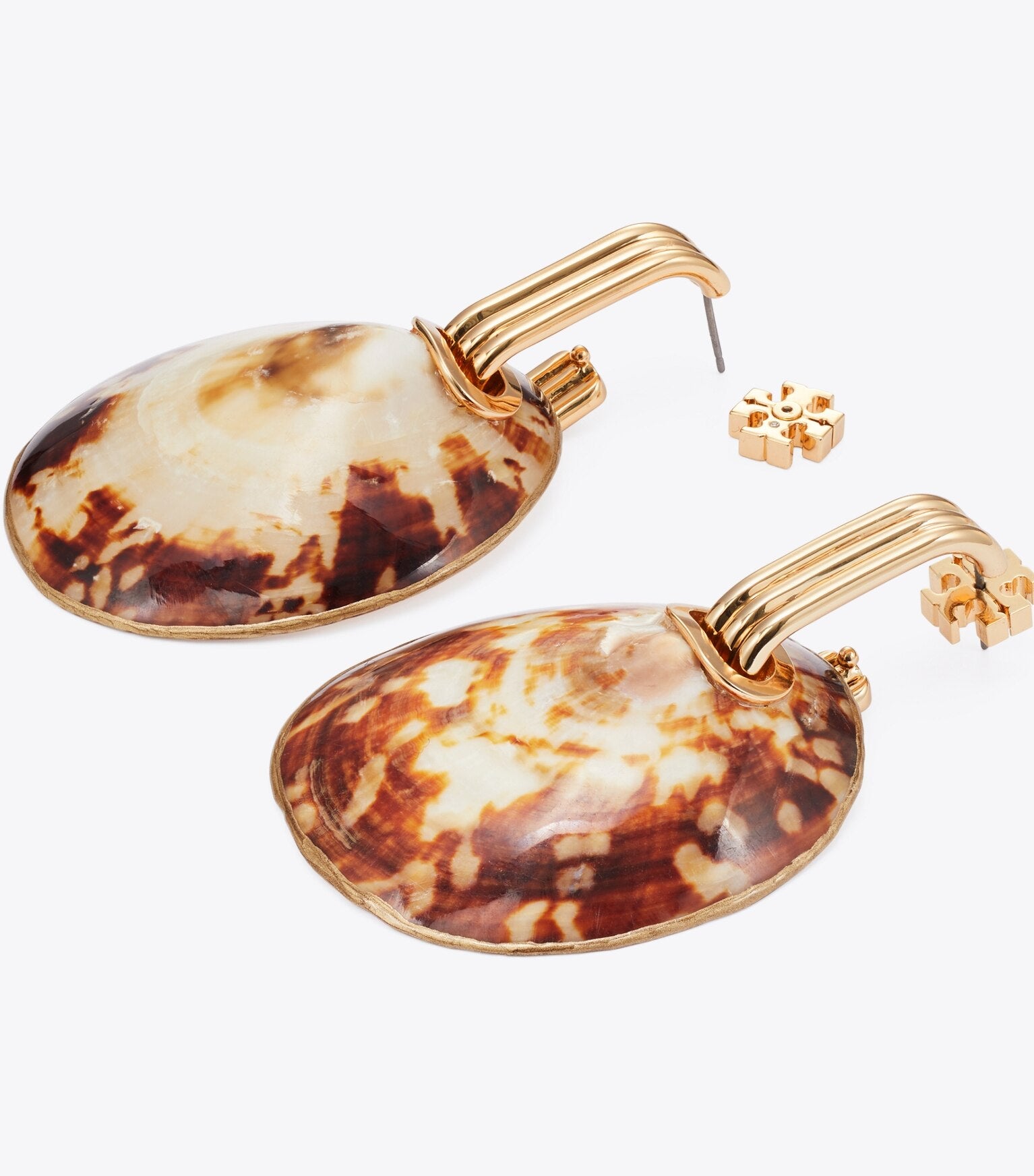 Runway Shell Drop Earrings