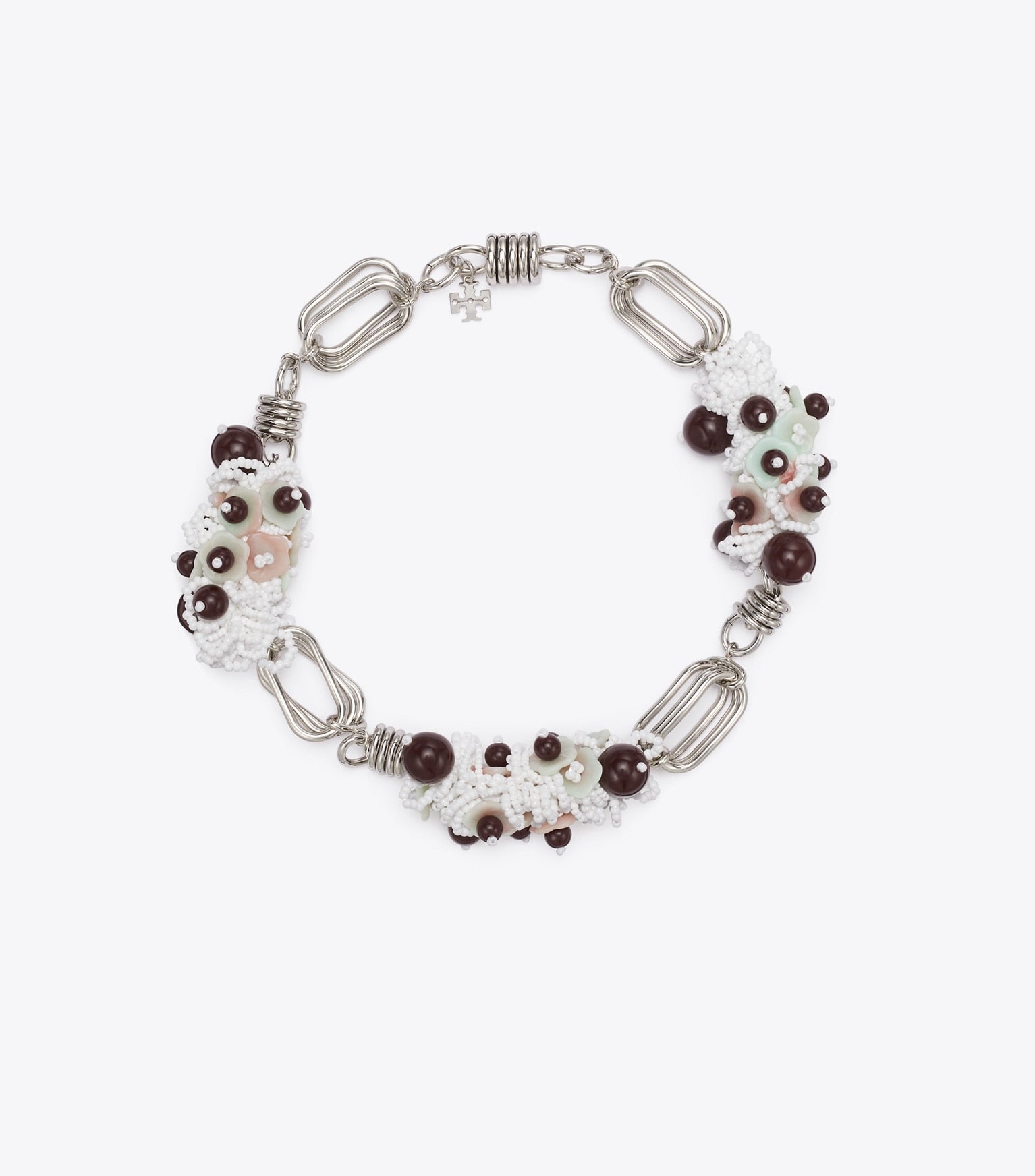 Large Runway Beaded Necklace