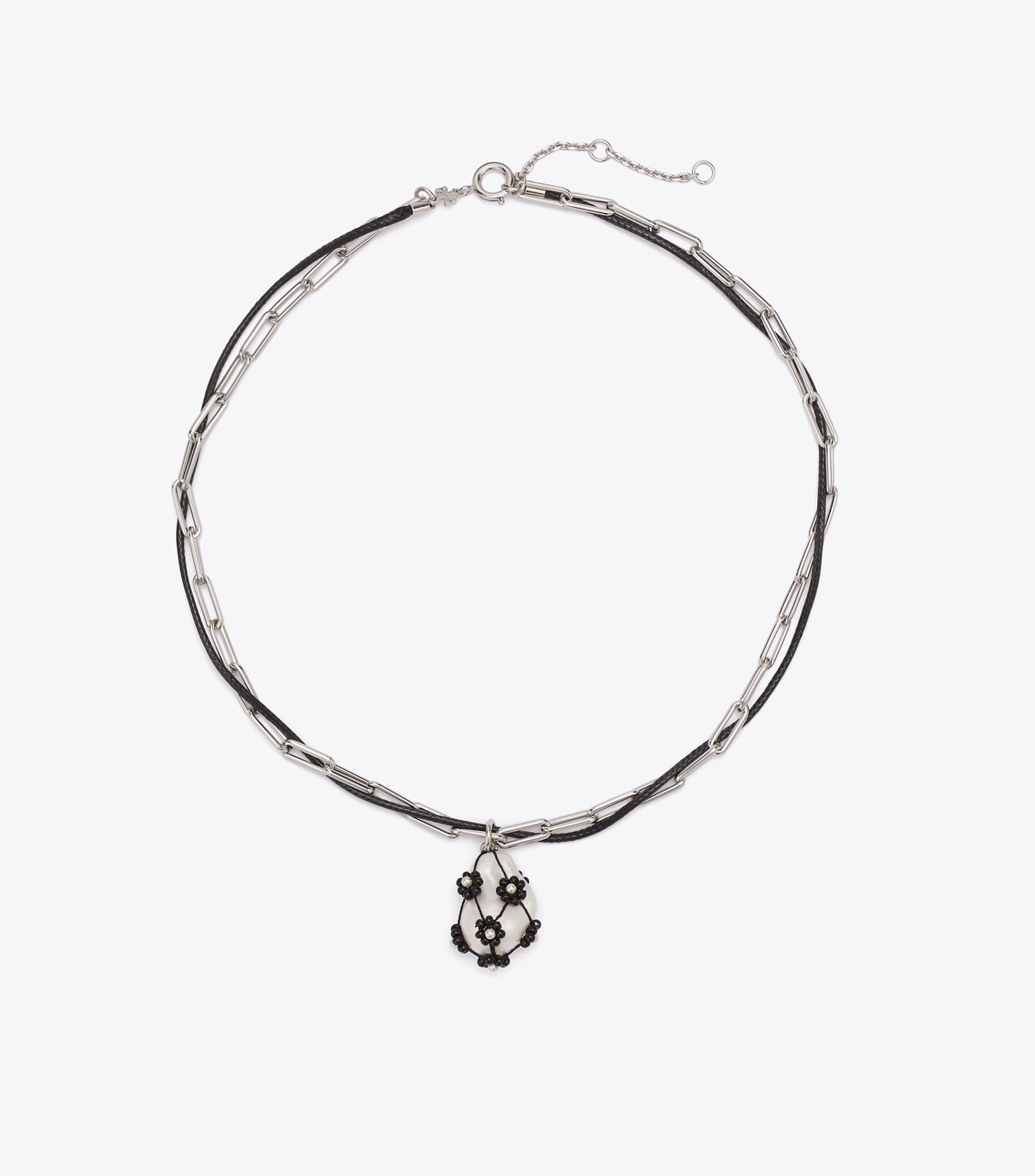 Curiosity Double-Strand Pearl Pendant