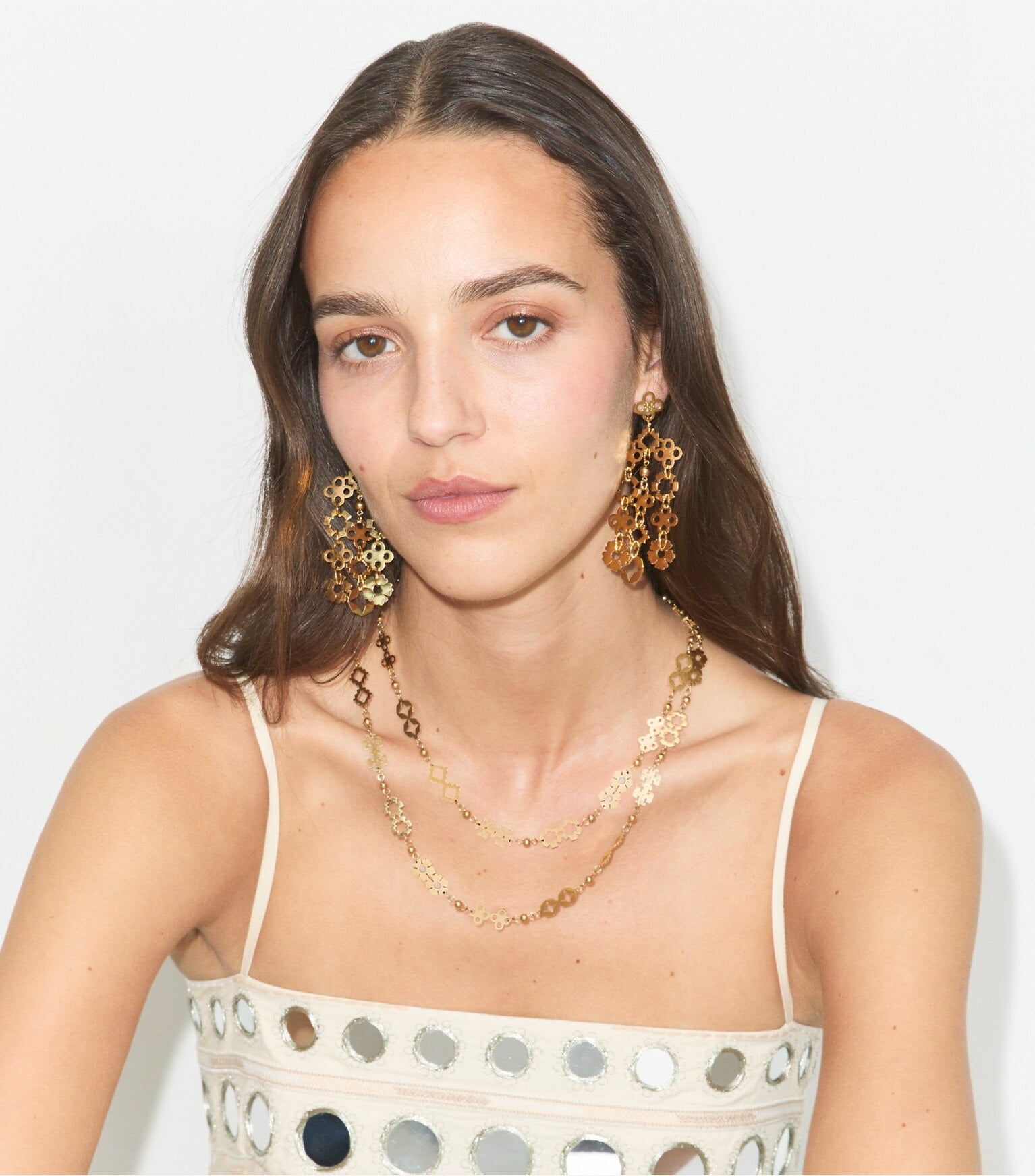 Forget Me Not Chandelier Earrings