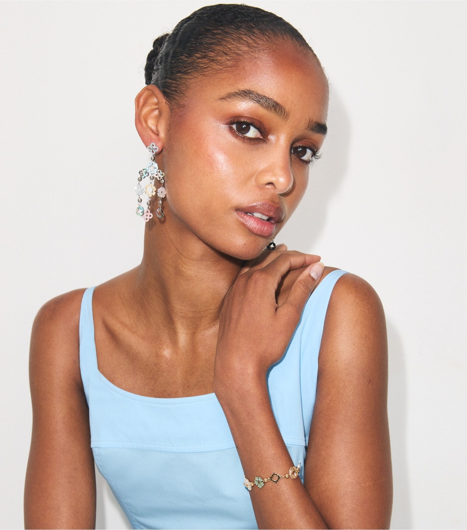 Forget Me Not Pavé Bracelet