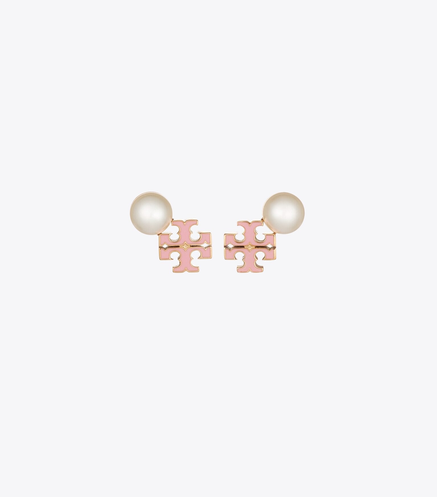 Moondance Logo and Pearl Stud Earrings