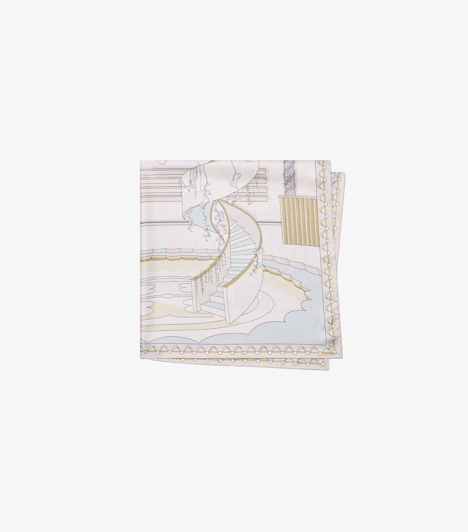 The Pool Silk Square Scarf