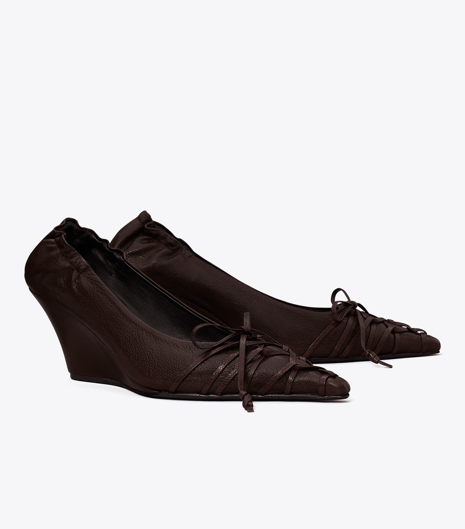 Lace-Up Wedge