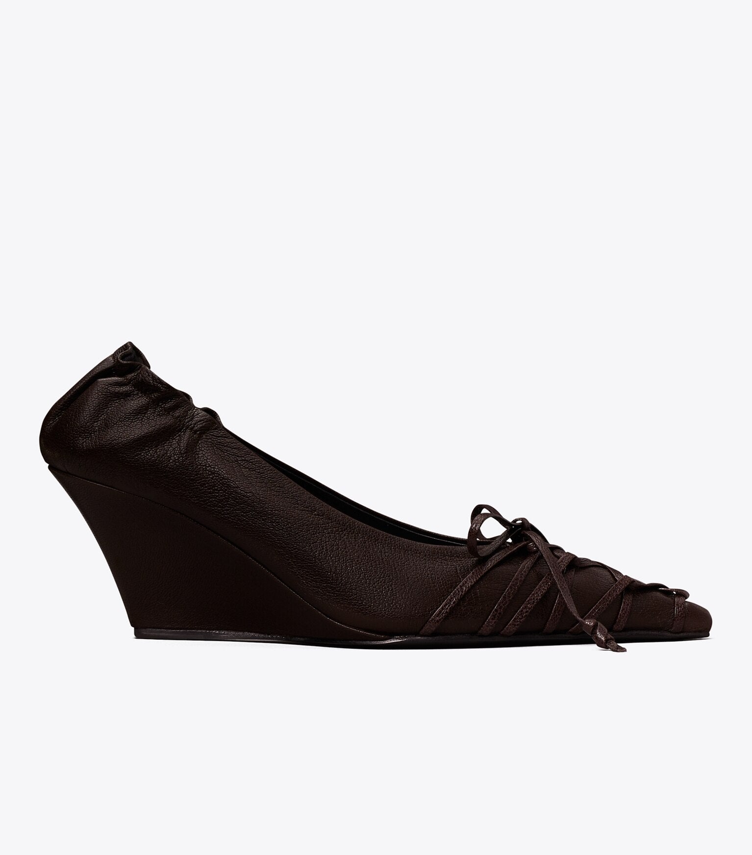 Lace-Up Wedge