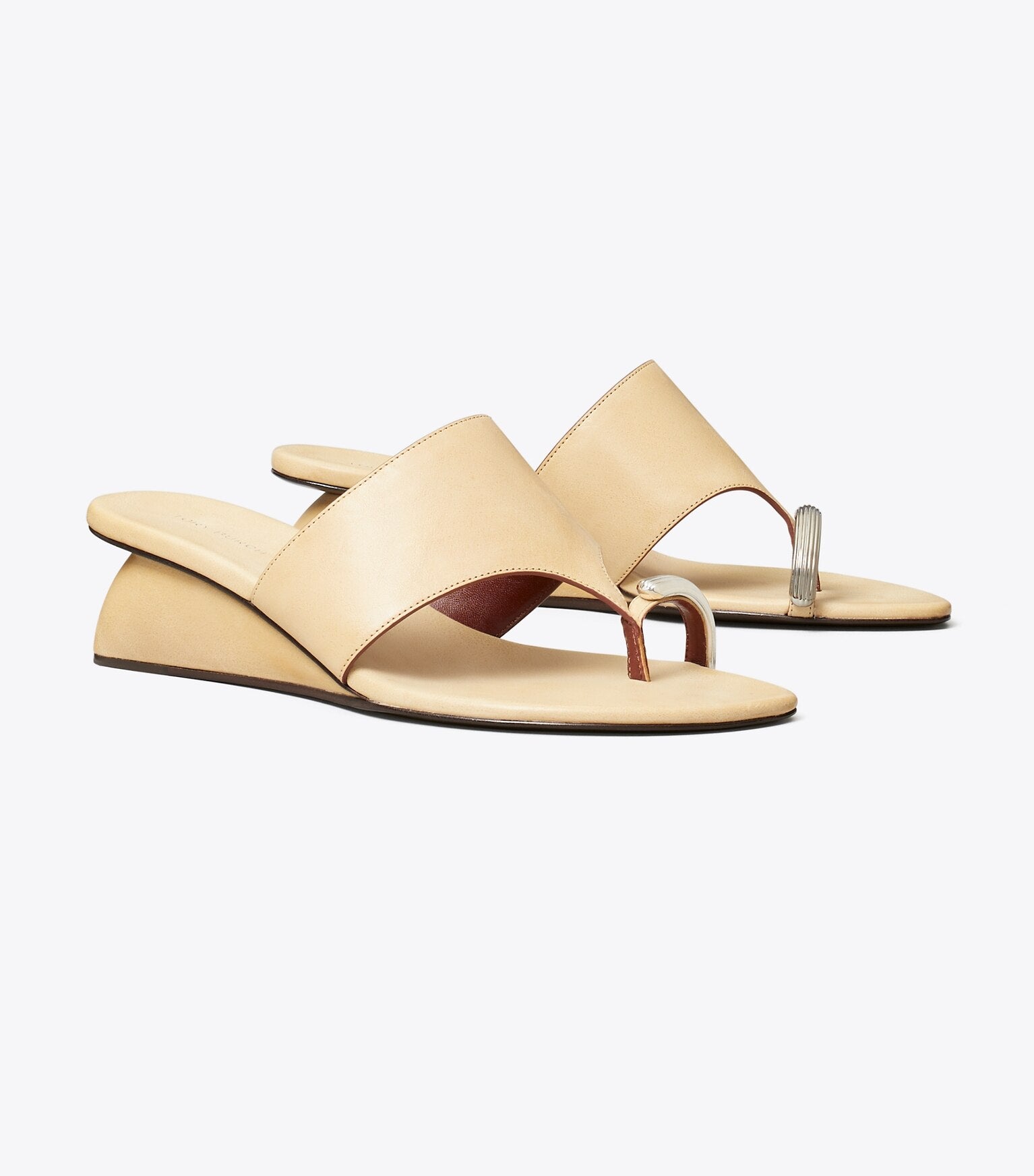 Pierced Wedge Sandal
