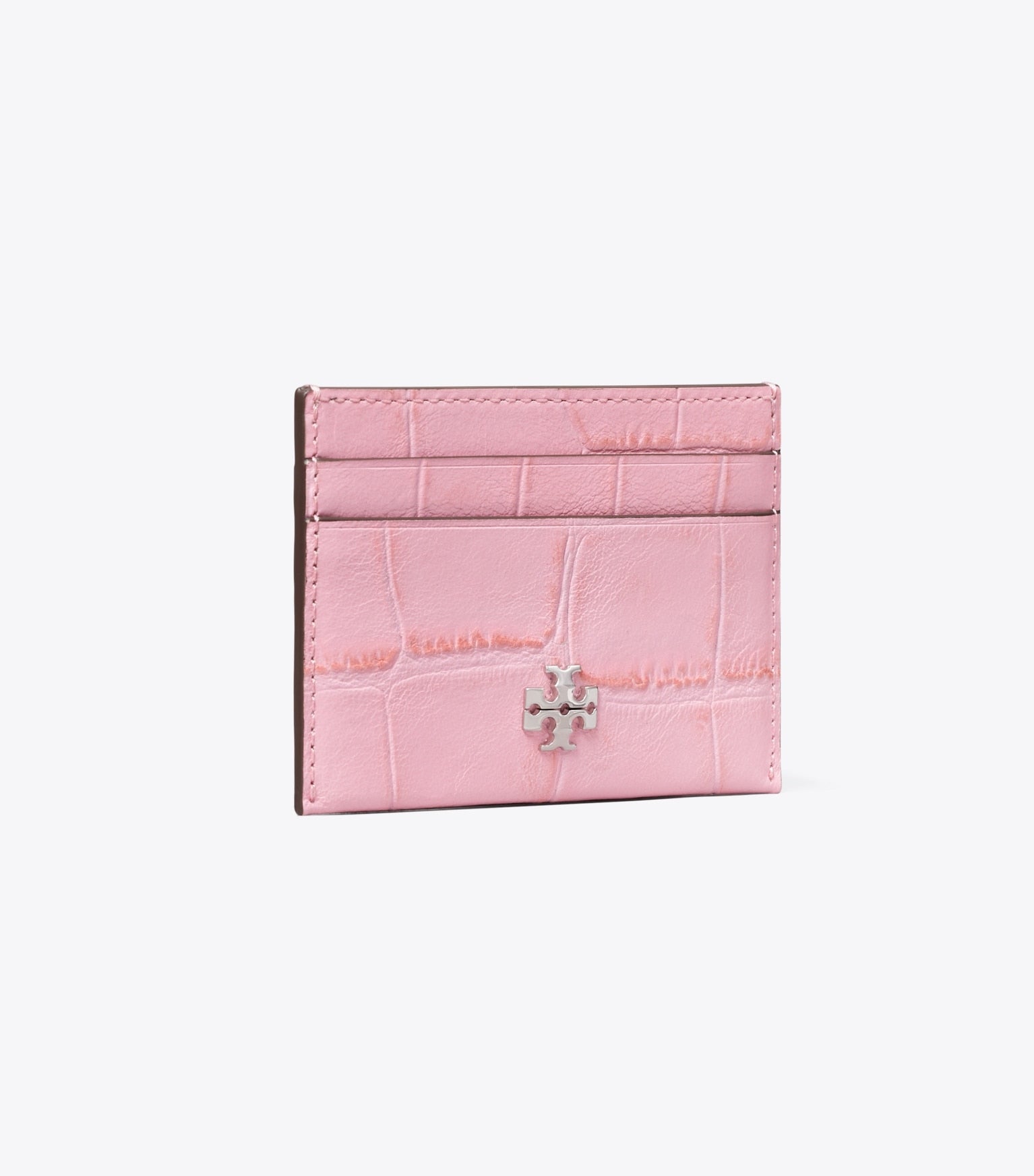 Charlie Croc-Embossed Card Case