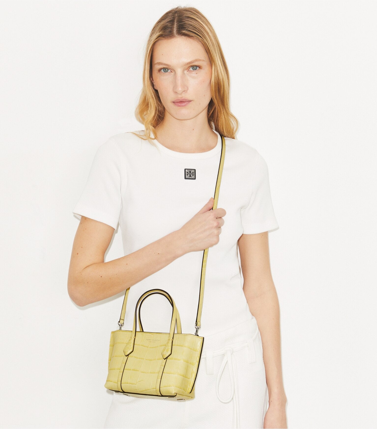 Mini Perry Embossed Tote