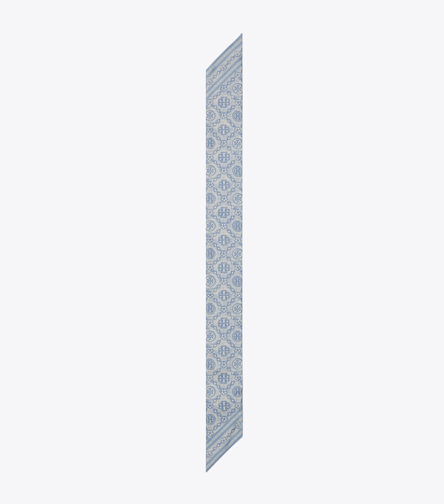 T Monogram Silk Ribbon Tie