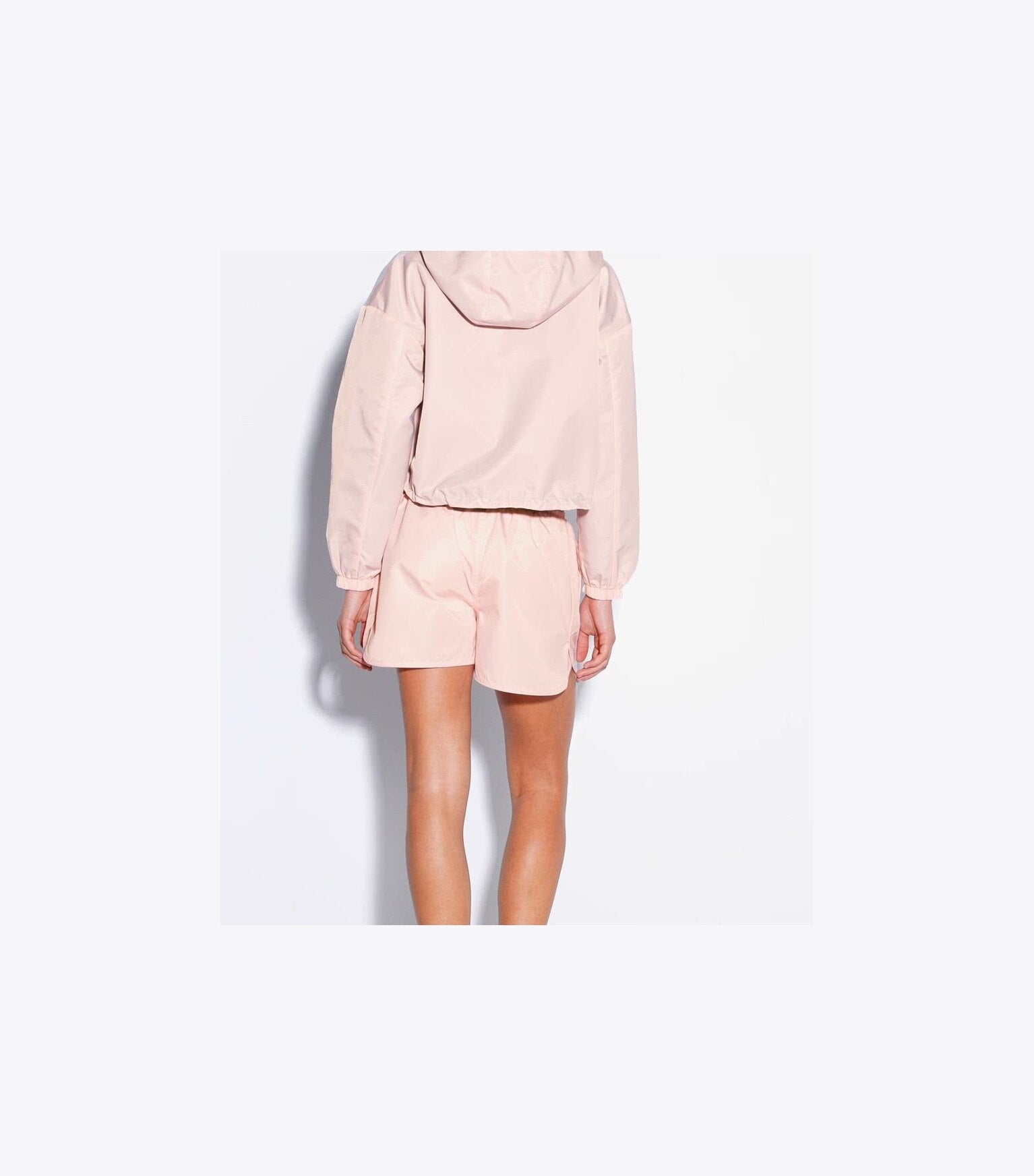 Reversible Cropped Nylon Jacket