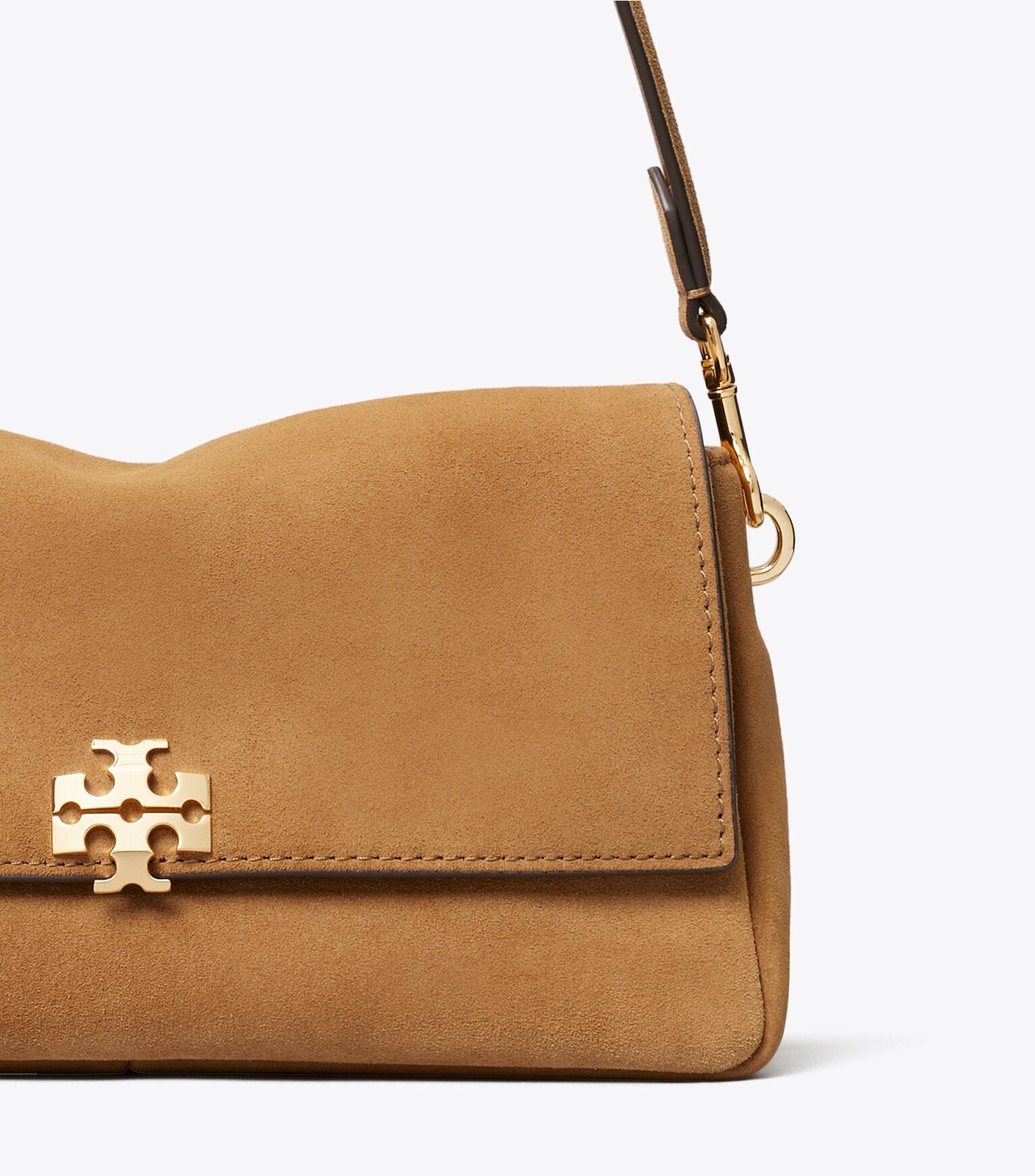 Small Charlie Suede Shoulder Bag