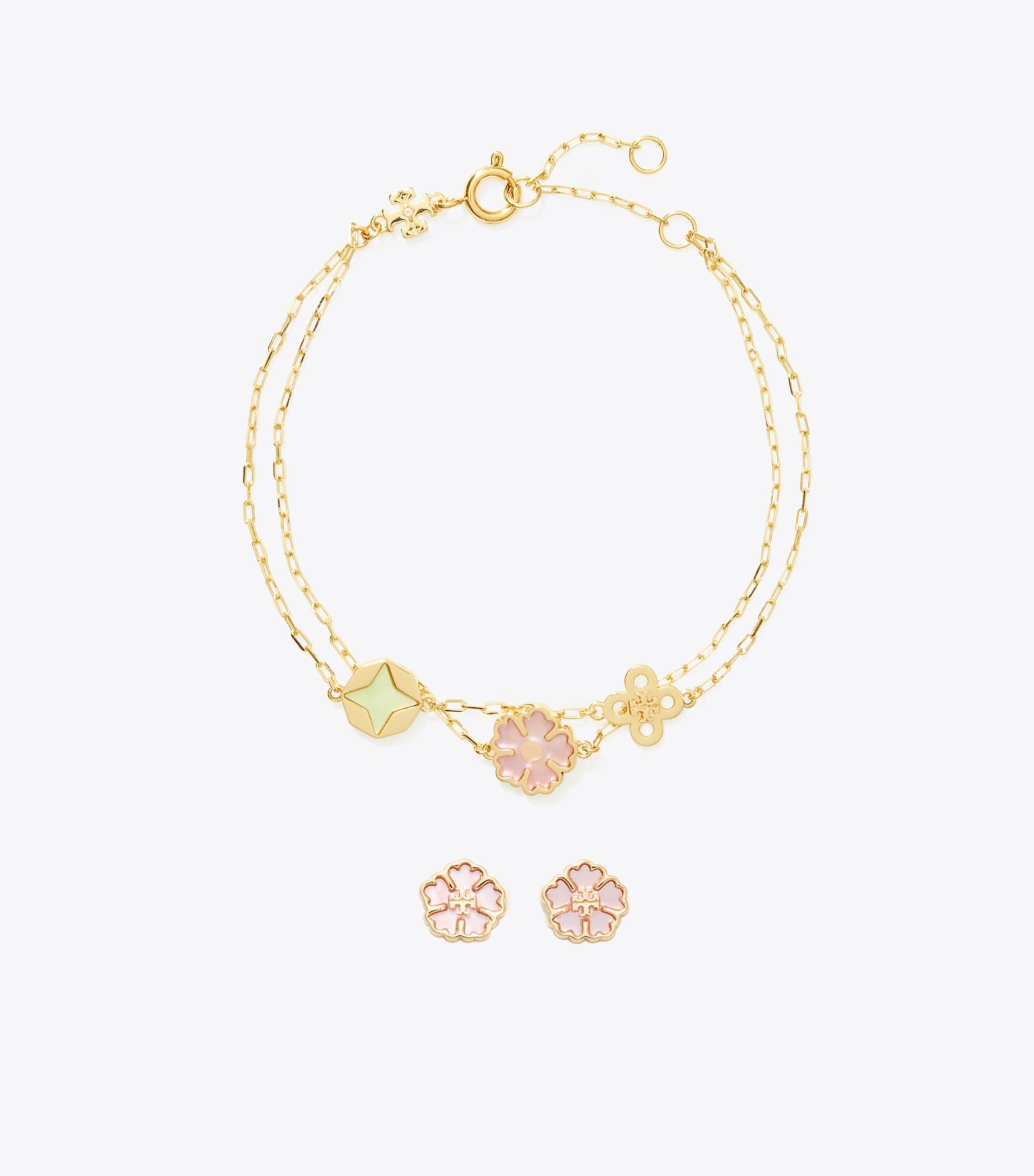 Forget Me Not Bracelet and Earrings Gift Set