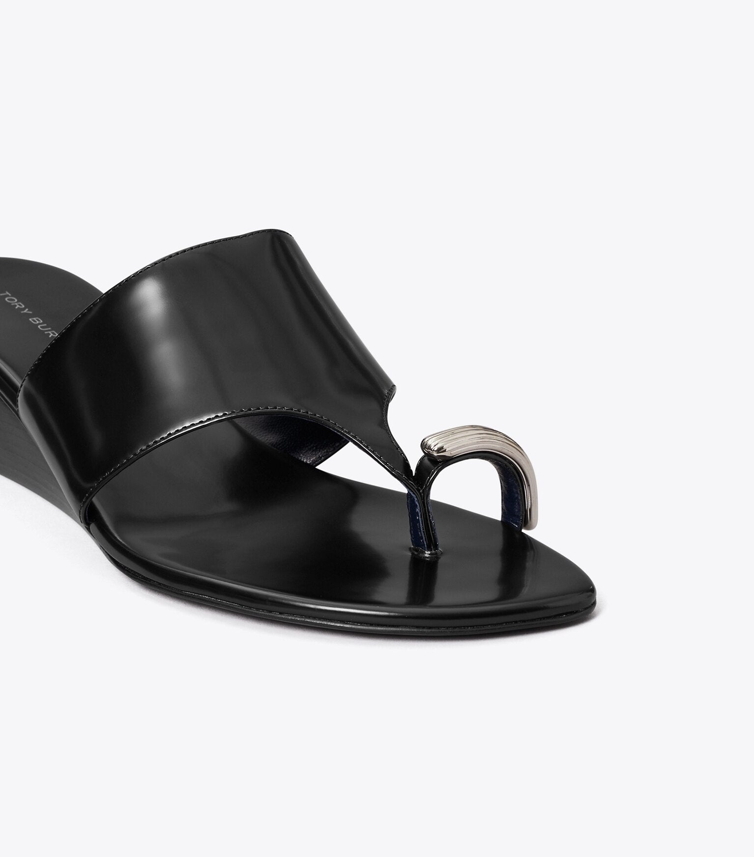 Pierced Wedge Sandal