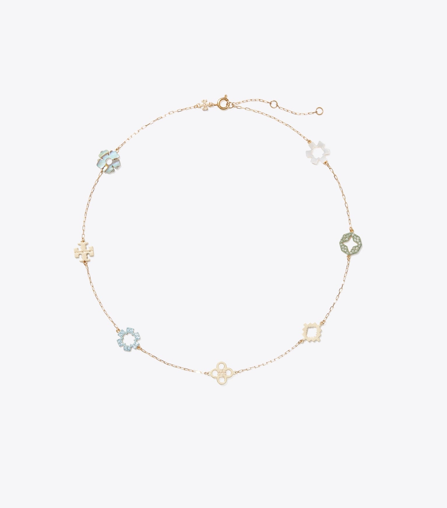 Forget Me Not Pavé Necklace