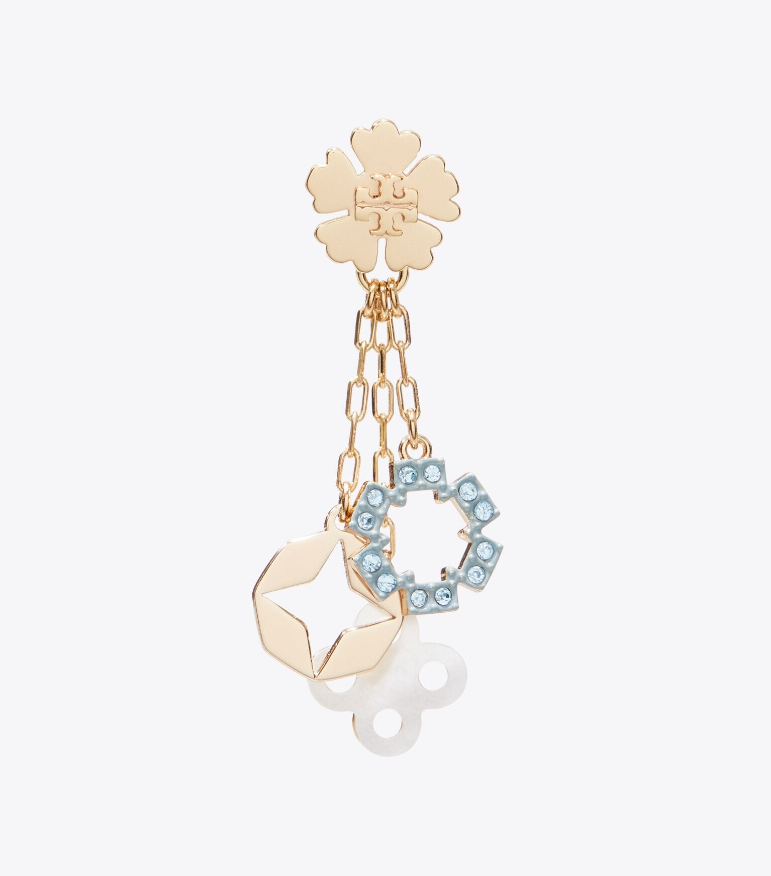 Forget Me Not Chain Earring