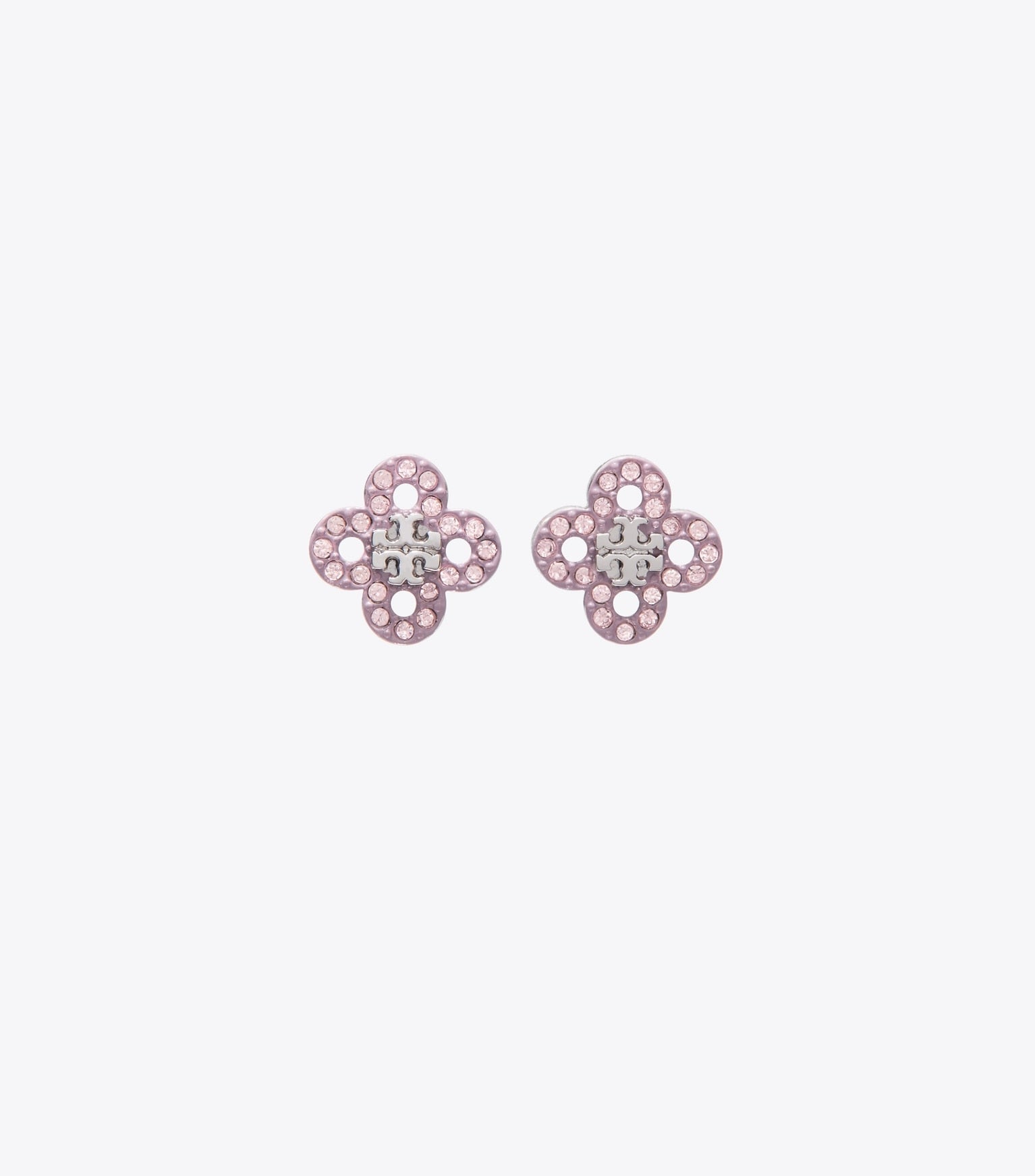Forget Me Not Clover Stud Earrings