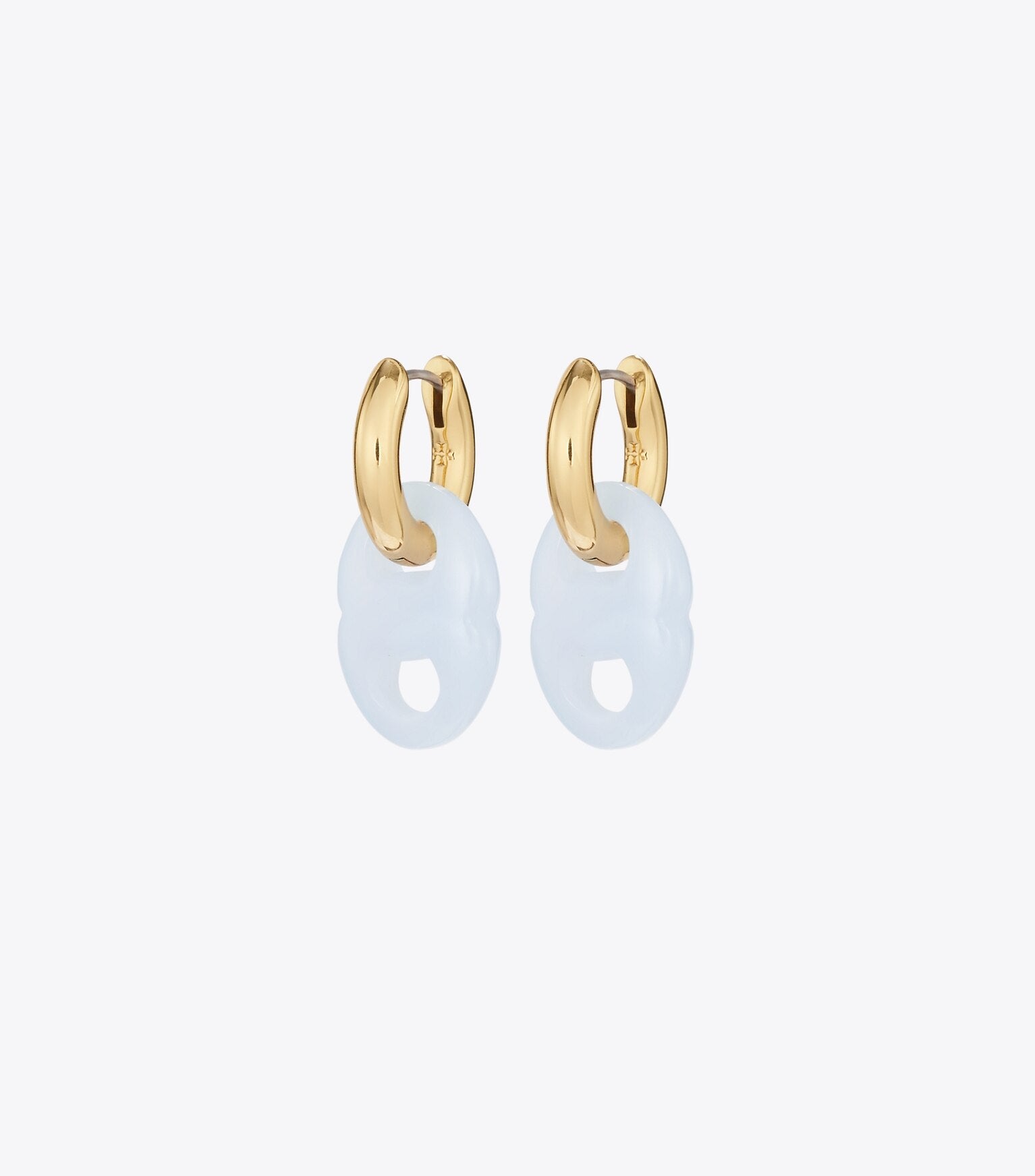Gemini Link Small Hoop Earrings