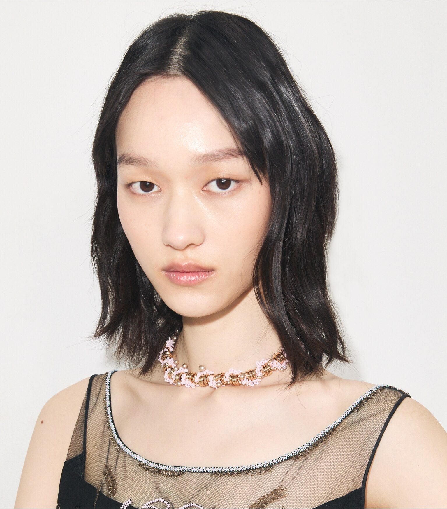 Runway Beaded Necklace