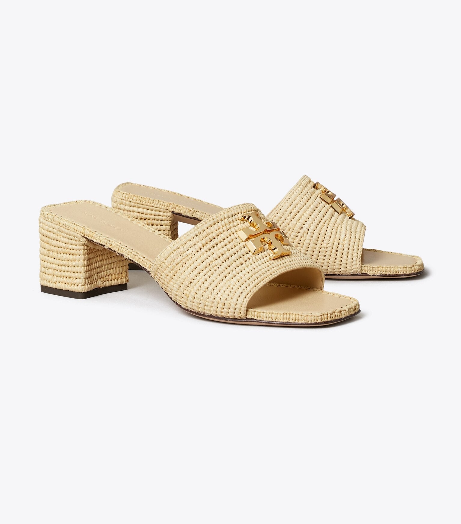 Eleanor Raffia Heeled Sandal