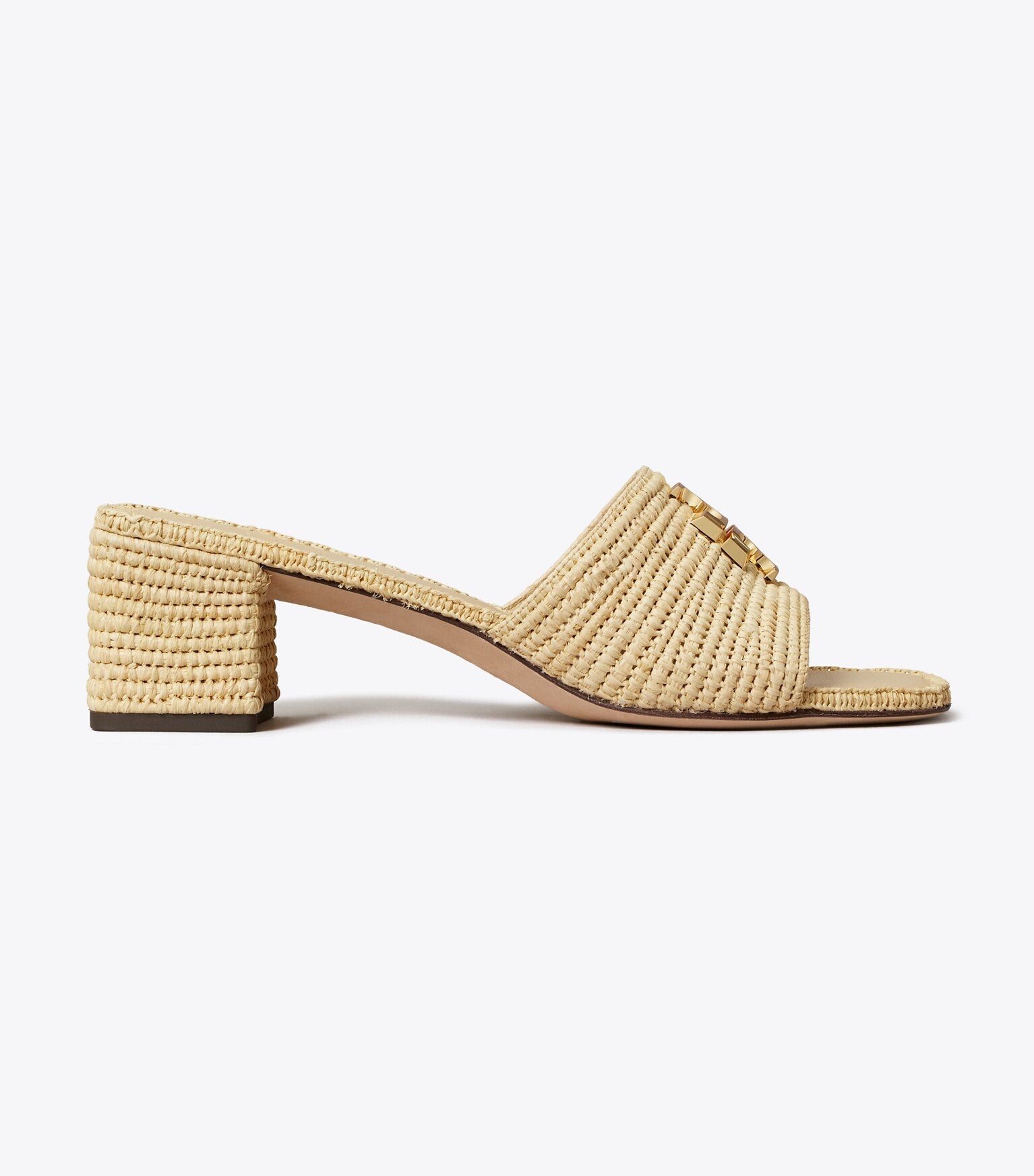 Eleanor Raffia Heeled Sandal