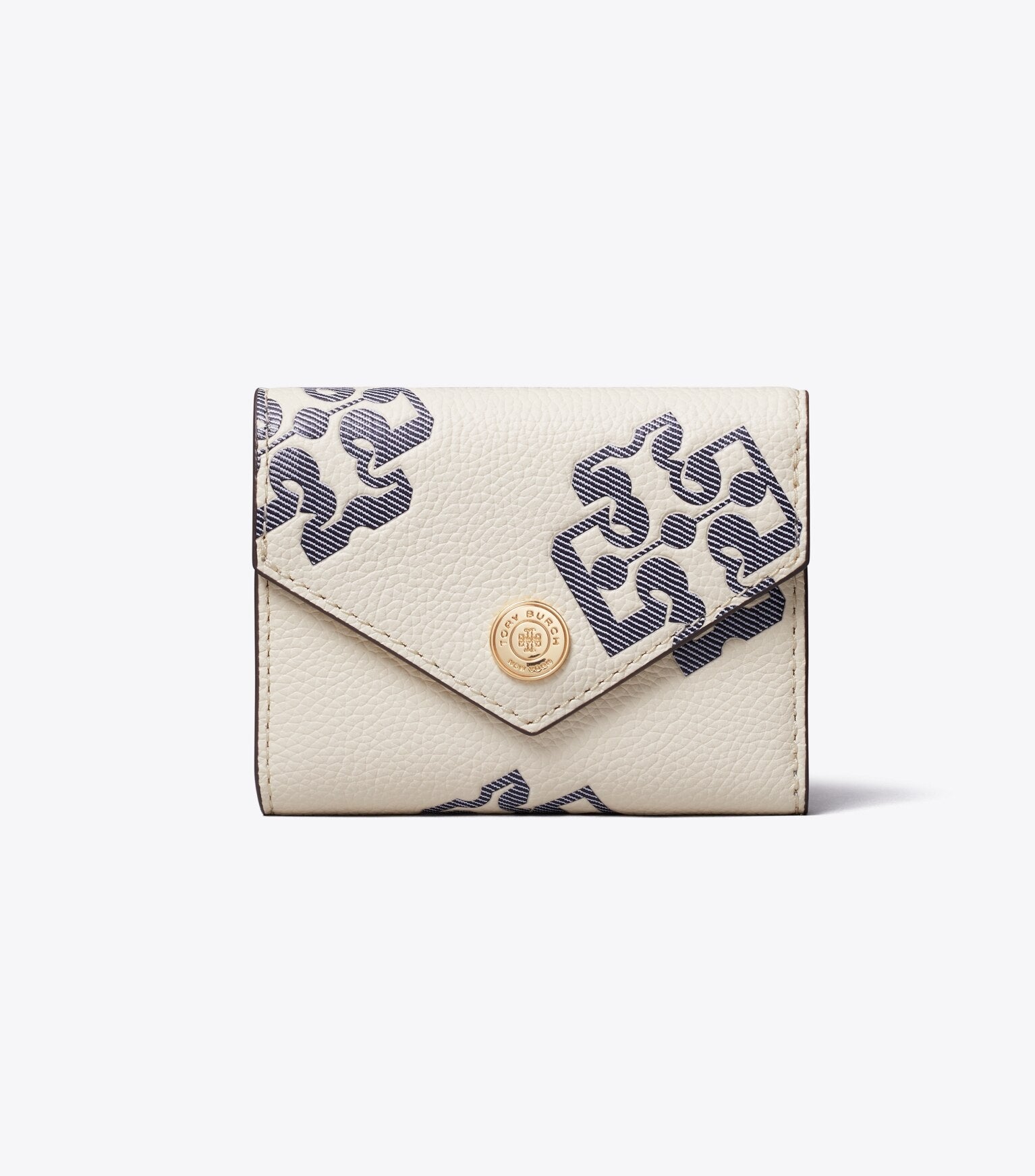 Contrast Embossed Envelope Small Wallet