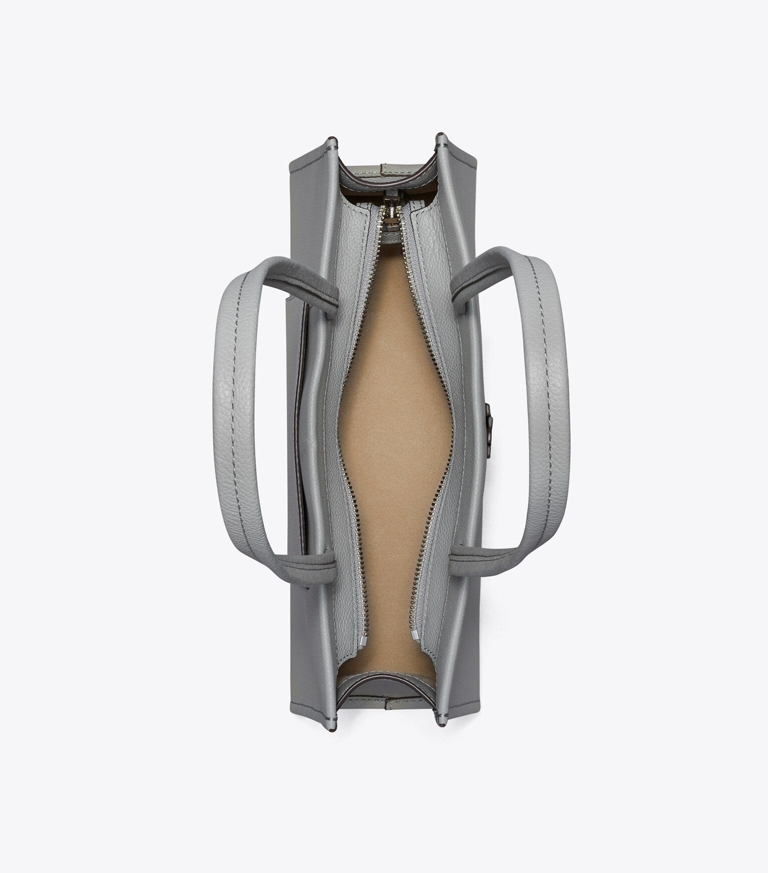 Leather East West Satchel