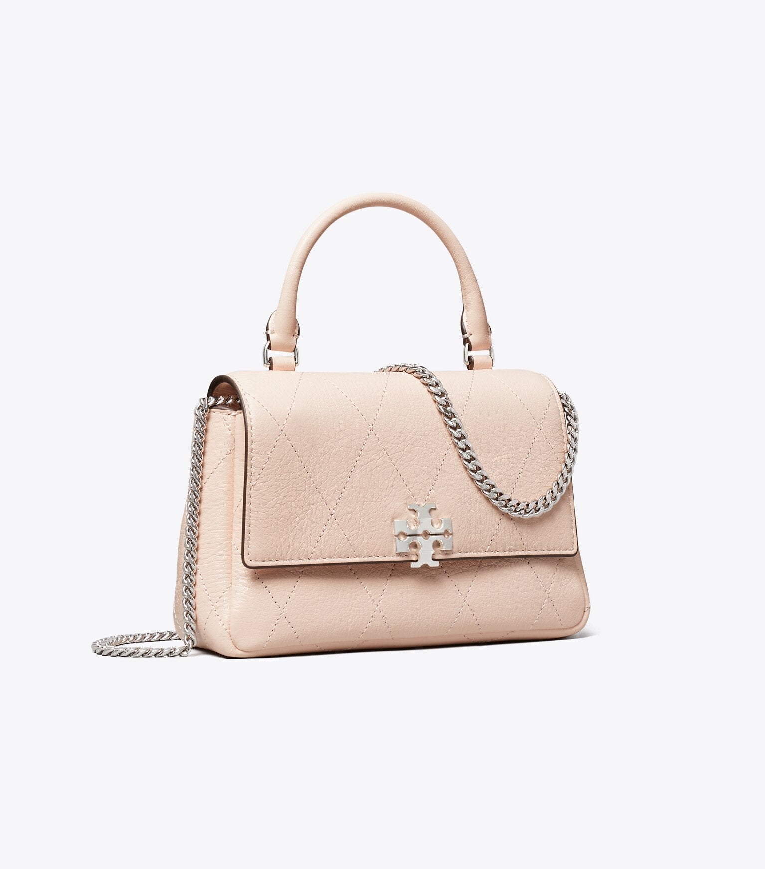 Mini Charlie Quilted Top-Handle Crossbody