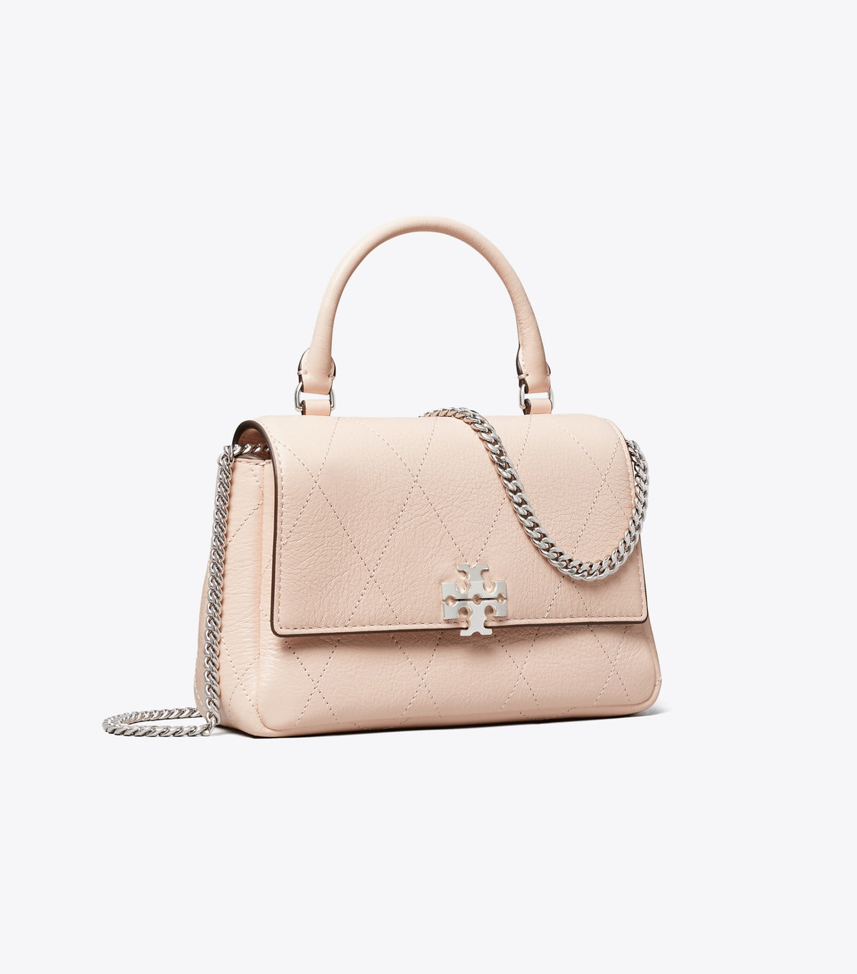 Mini Charlie Quilted Top-Handle Crossbody
